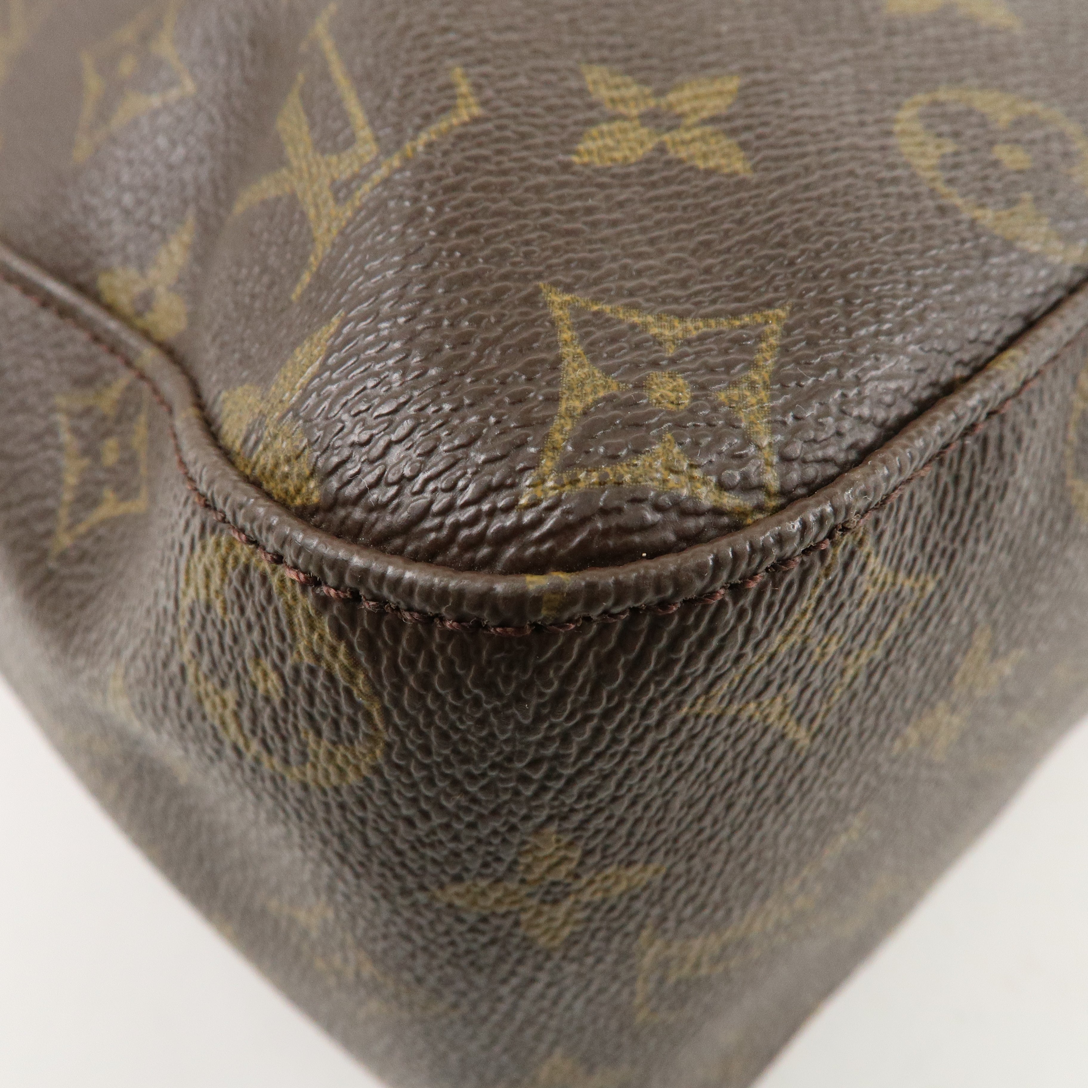 Louis Vuitton Monogram Looping GM Shoulder Bag Brown M51145