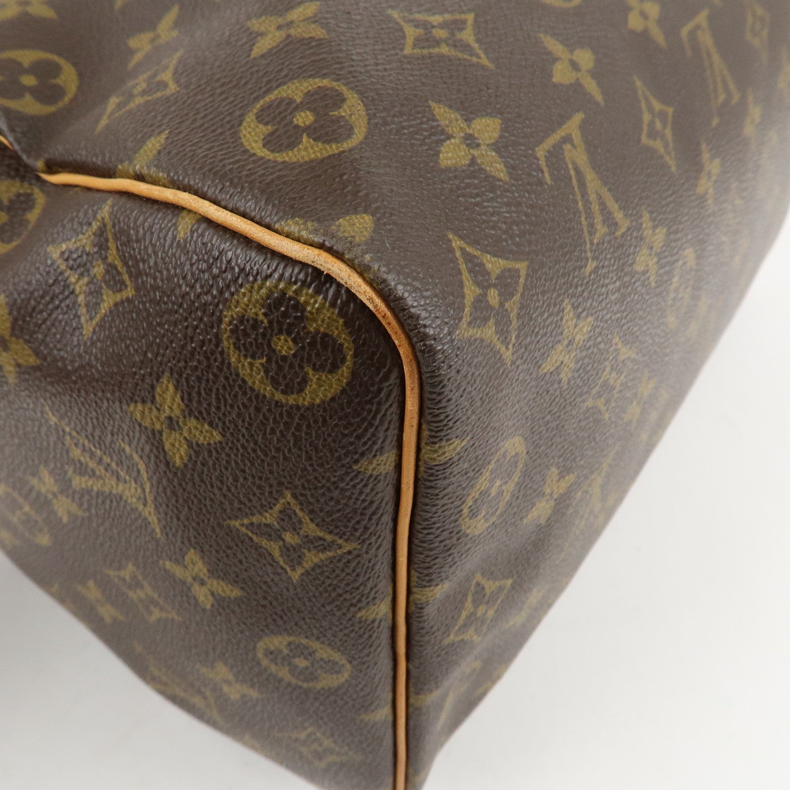 Louis Vuitton Monogram Speedy 35 Hand Bag Boston Bag M41524 Used