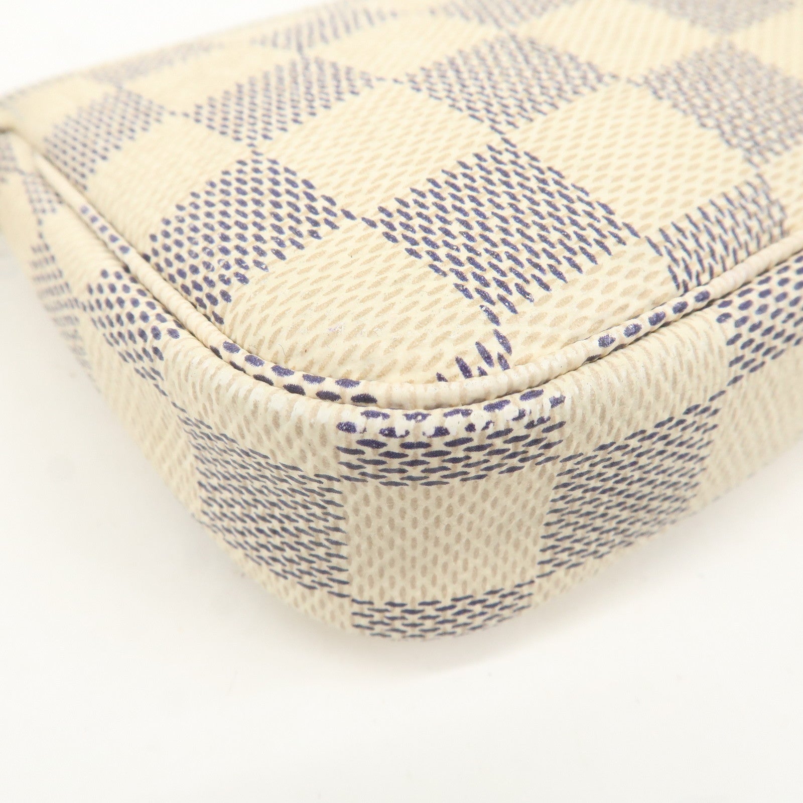 Louis Vuitton Damier Azur Mini Pochette Accessoires Pouch N58010