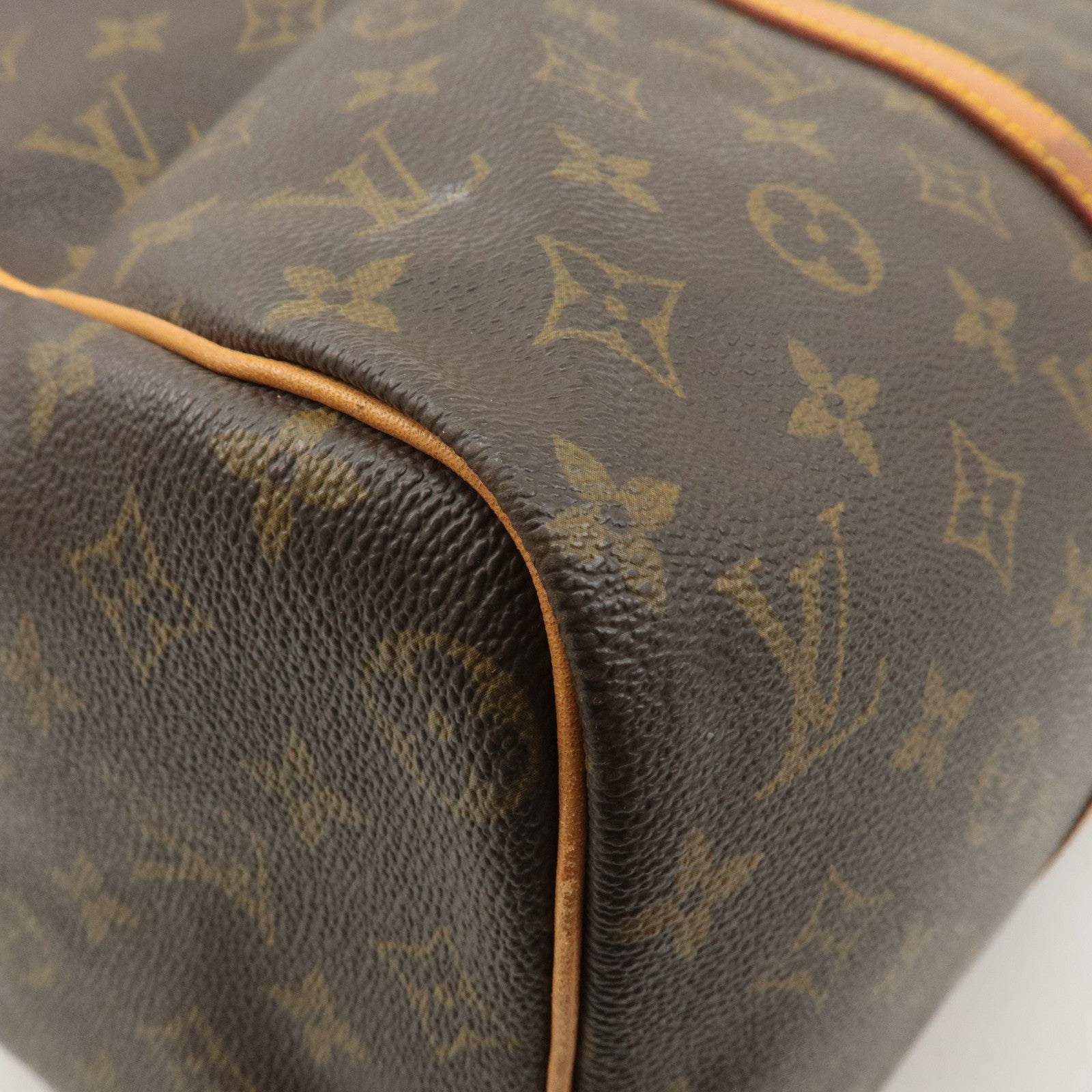 Louis Vuitton Monogram Sac Souple 45 Boston Bag Brown M41624