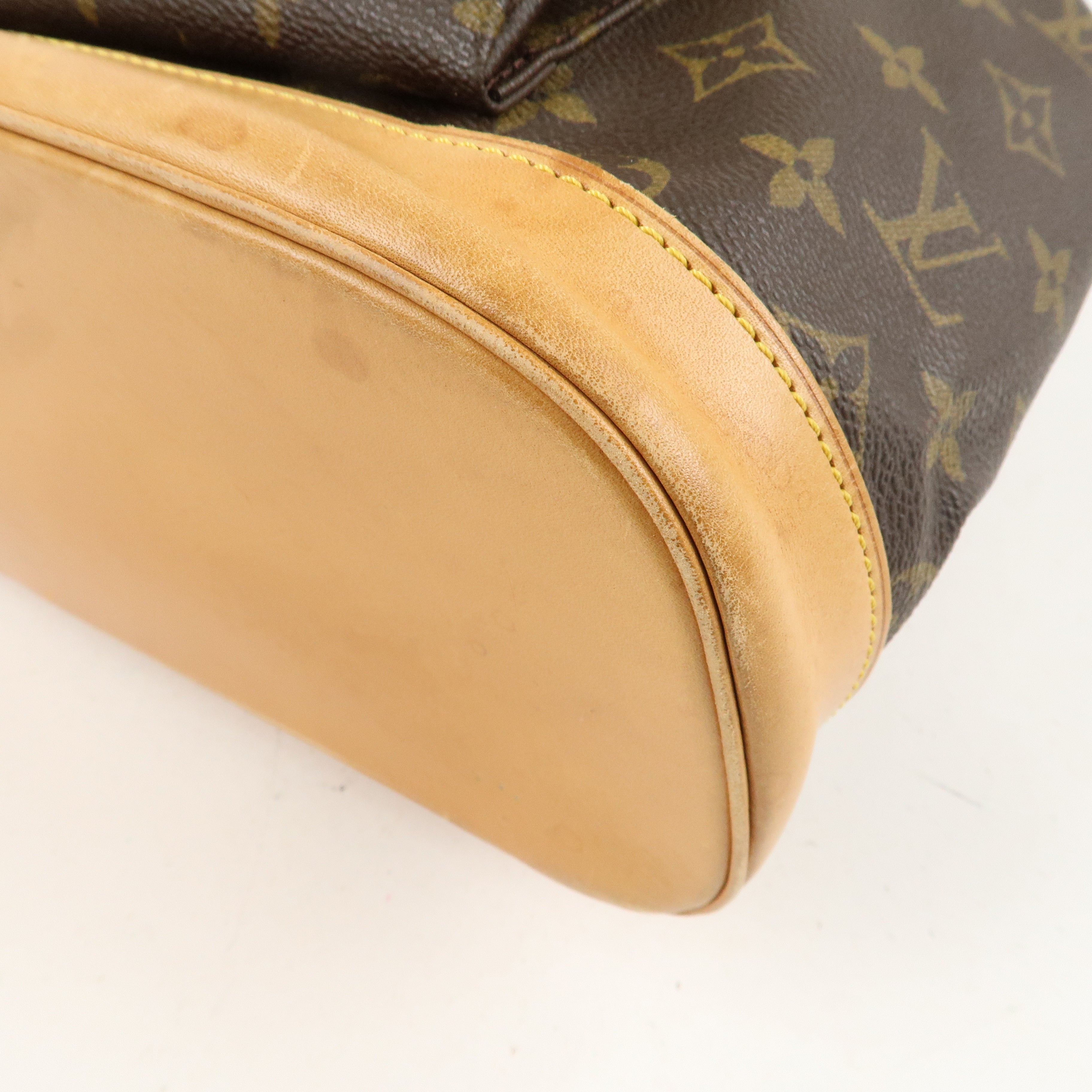 Louis Vuitton Monogram Montsouris GM Back Pack Brown M51135