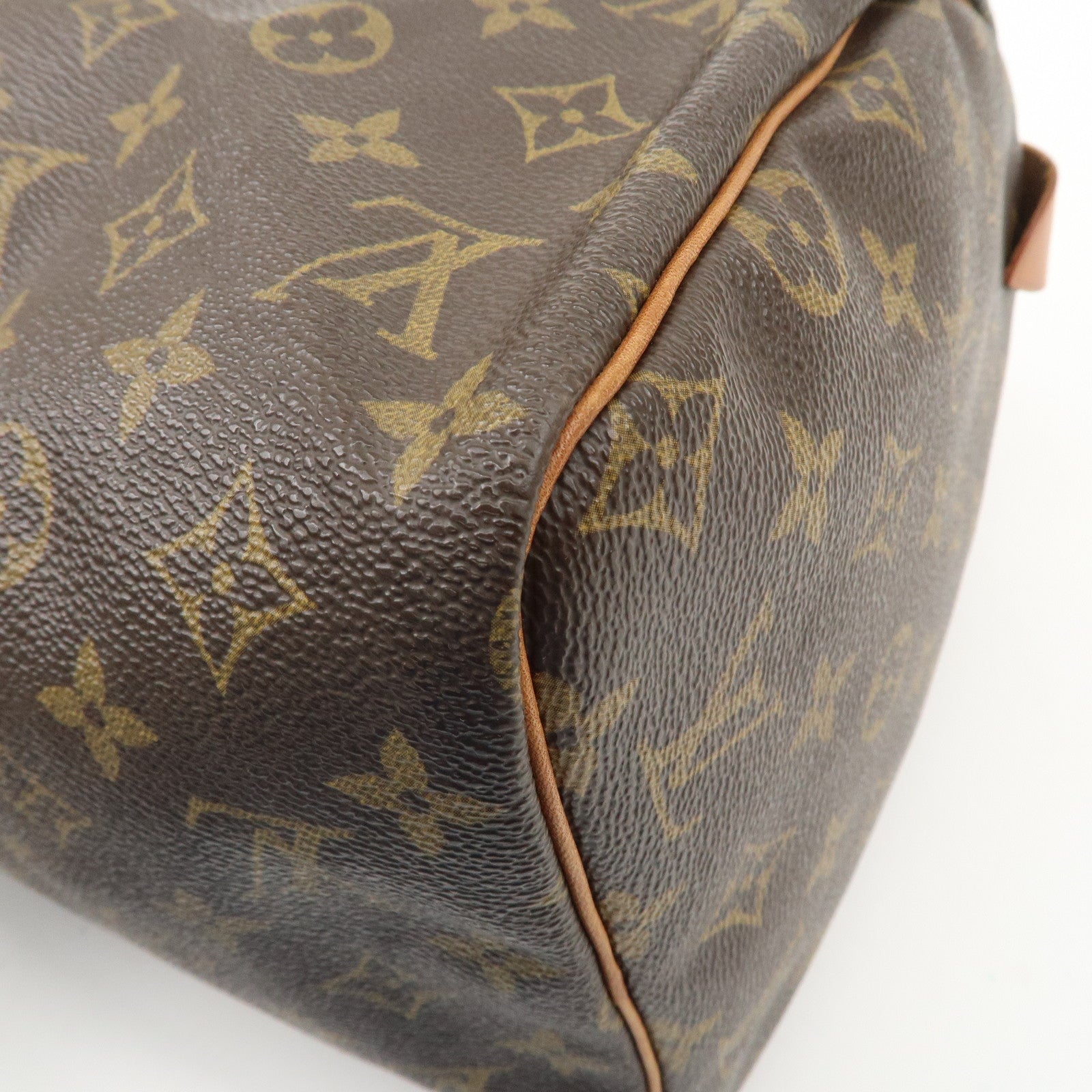 Louis Vuitton Monogram Speedy 30 Hand Bag Boston Bag M41526 Used