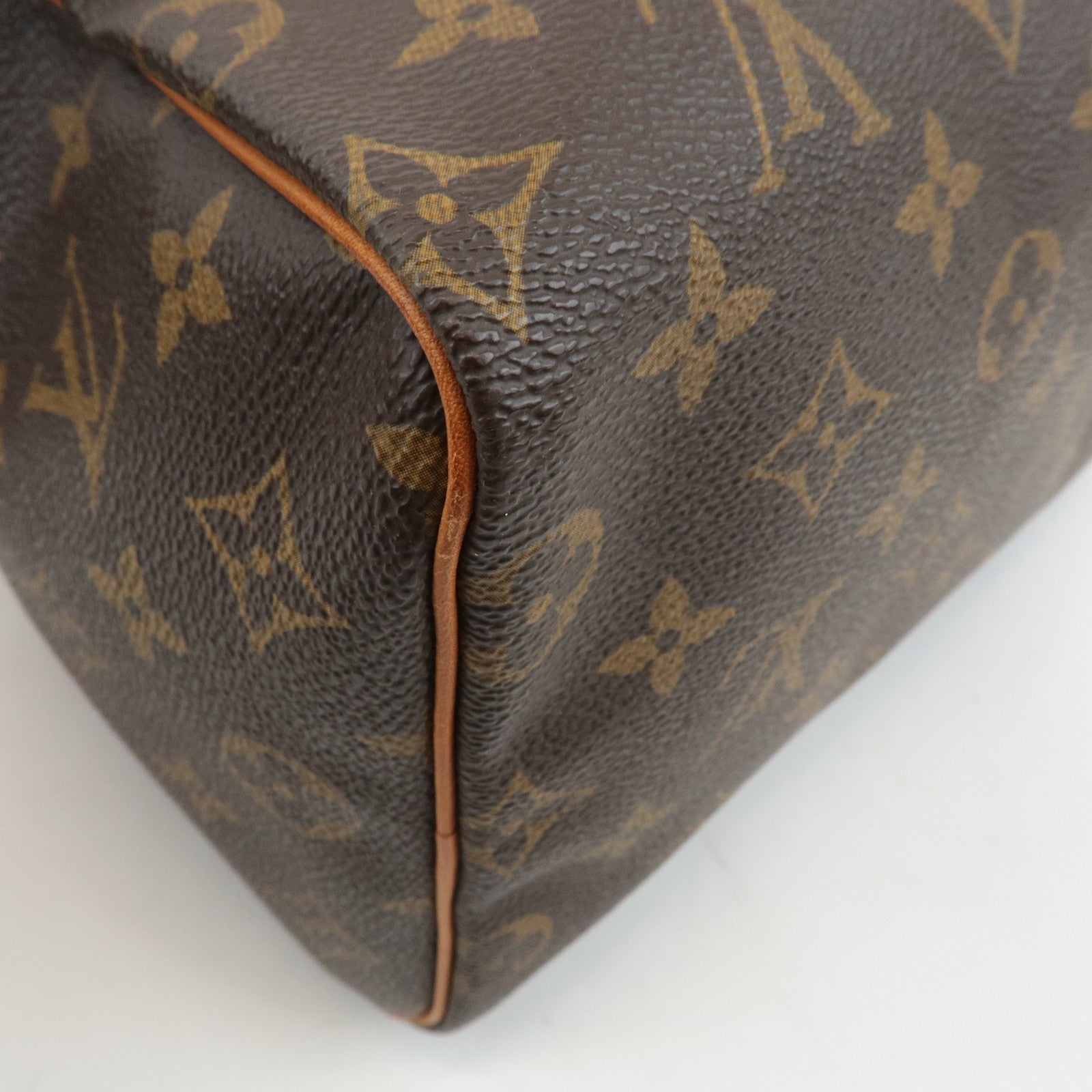 Louis Vuitton Monogram Speedy 25 Hand Bag Boston Bag M41528