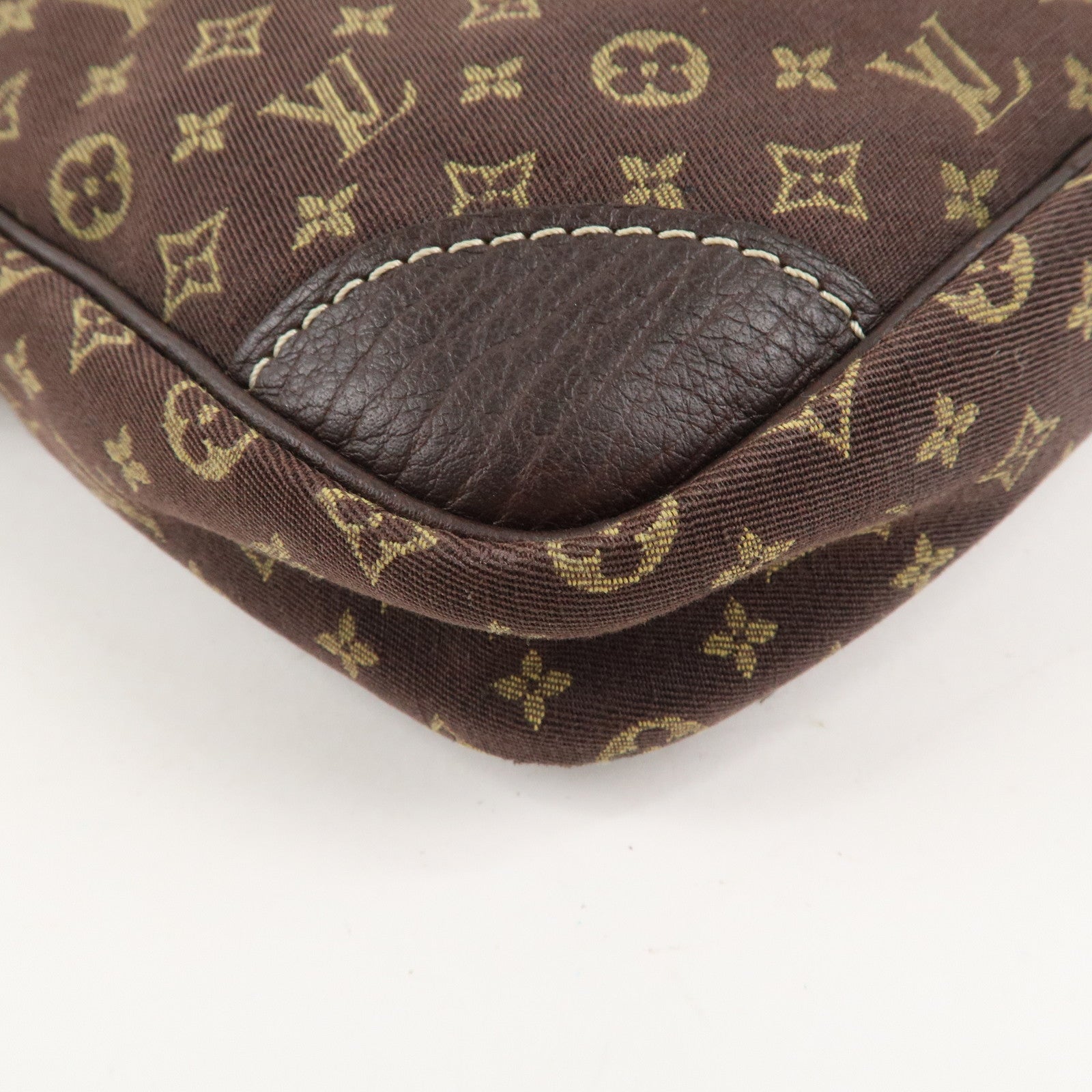 Louis Vuitton Monogram Mini Lin Danube Shoulder Bag Brown M95228