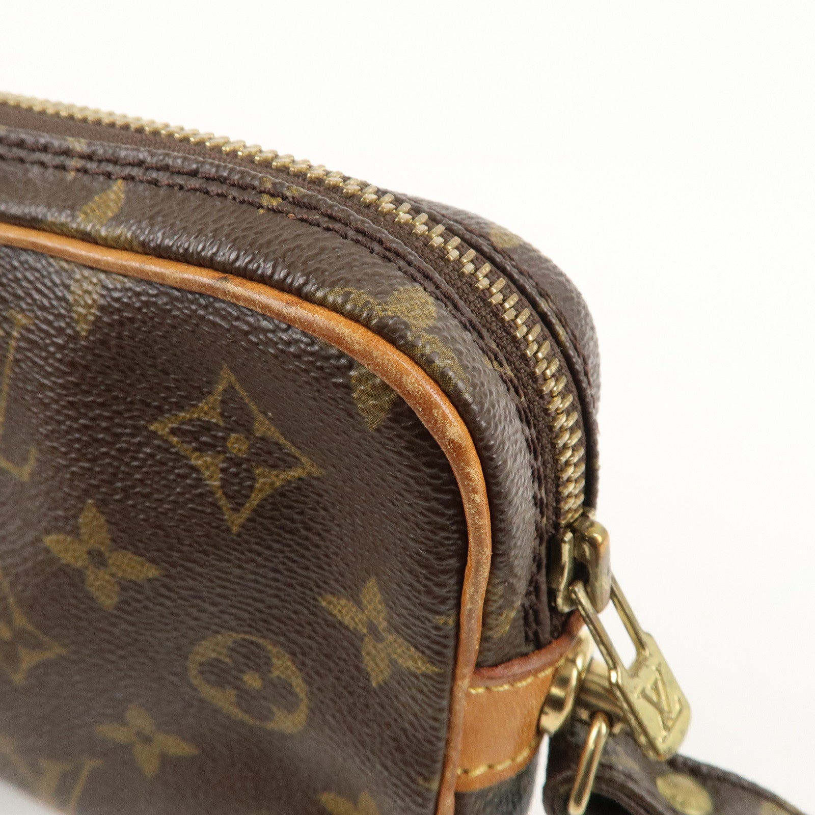 Louis Vuitton Monogram Marly Dragonne PM Clutch Bag M51827