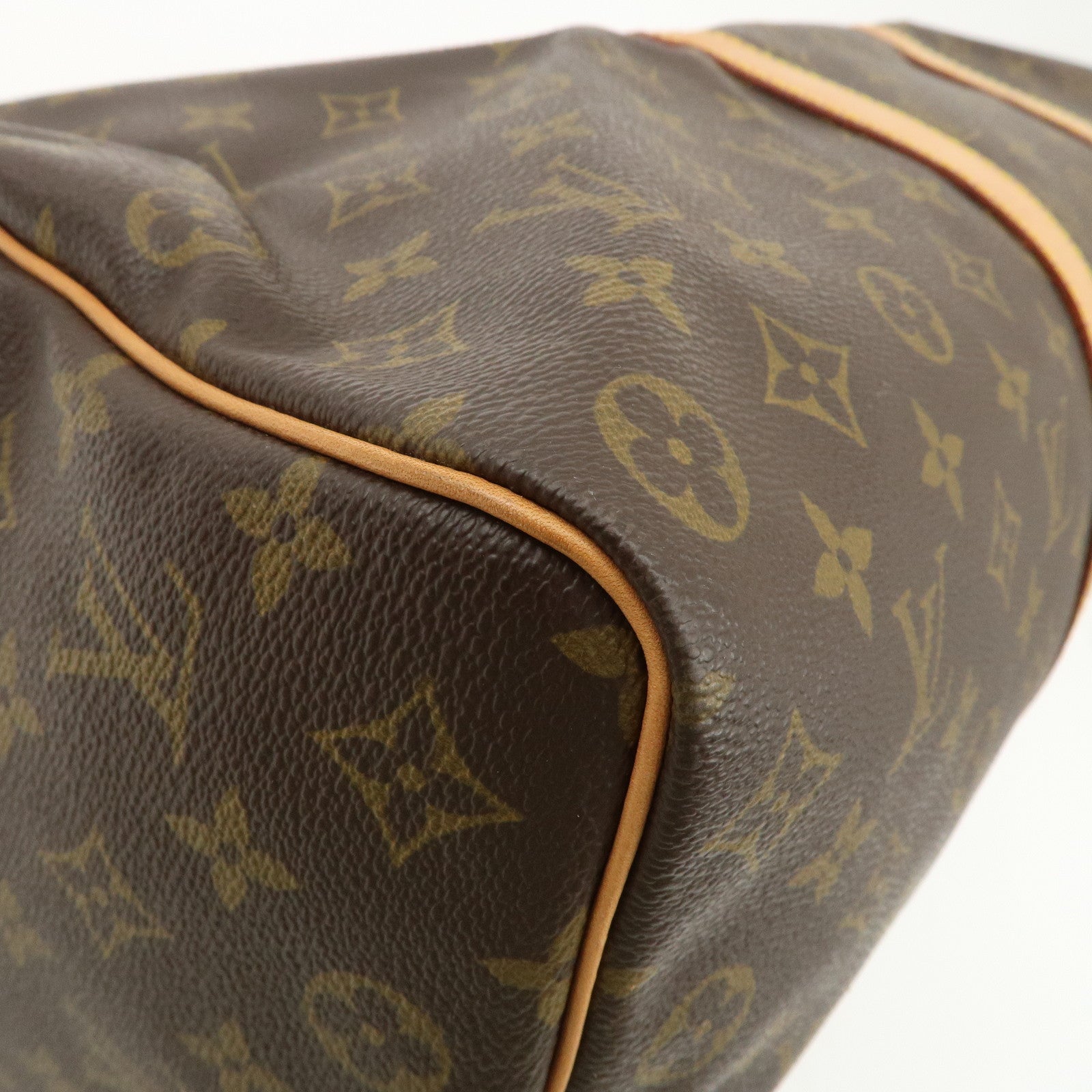 Louis Vuitton Monogram Keep All 50 Boston Bag Brown M41426