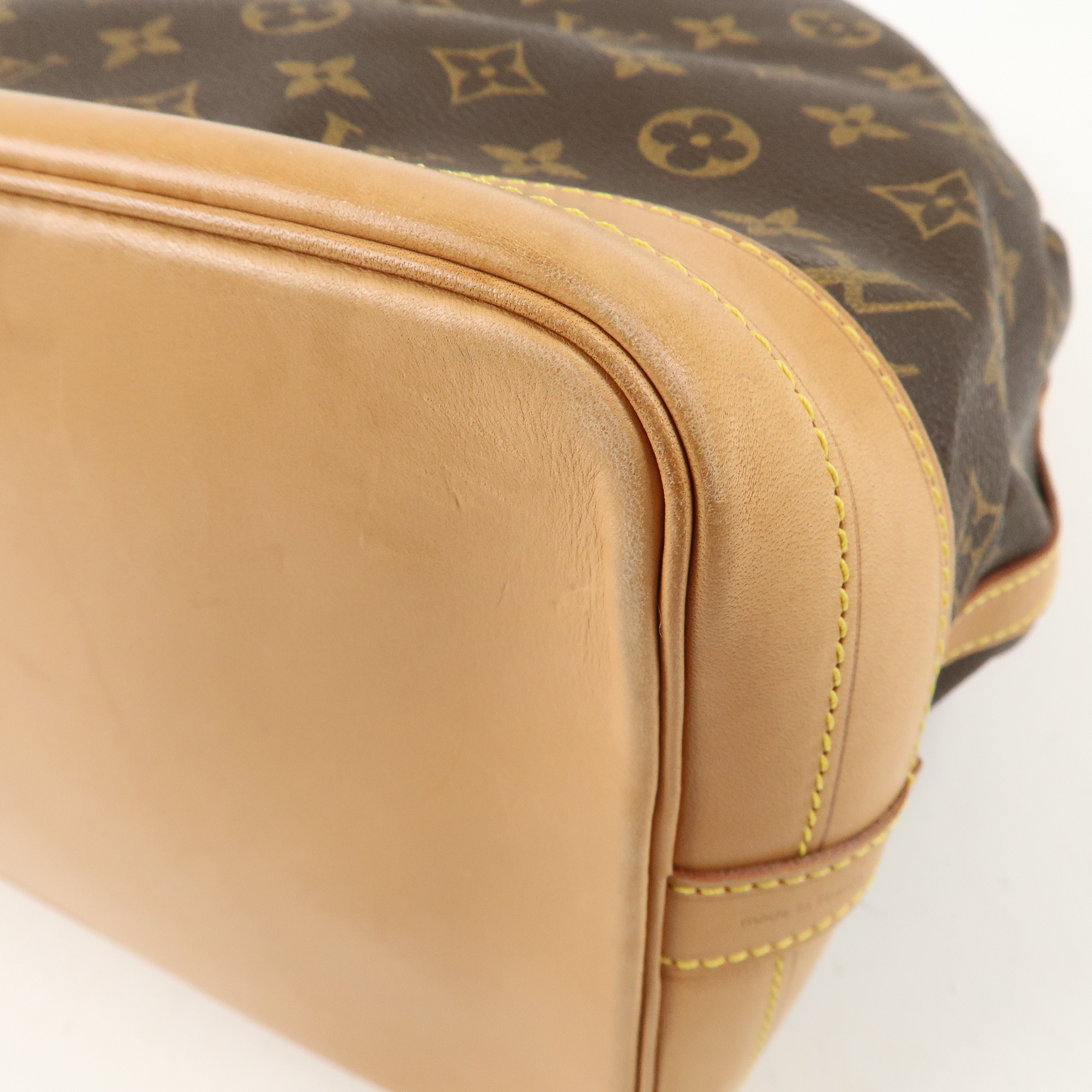 Louis Vuitton Monogram Noe Shoulder Bag Hand Bag Brown M42224