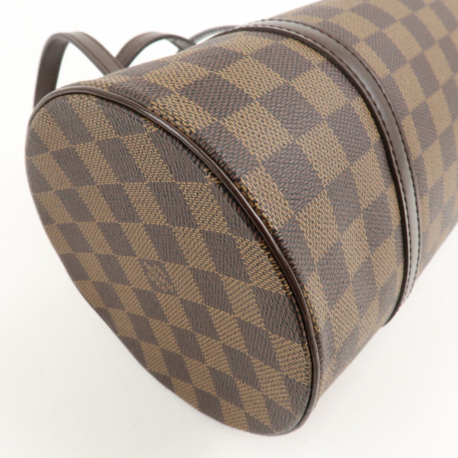 Louis Vuitton Damier Ebene Papillon 30 Hand Bag Brown N51303