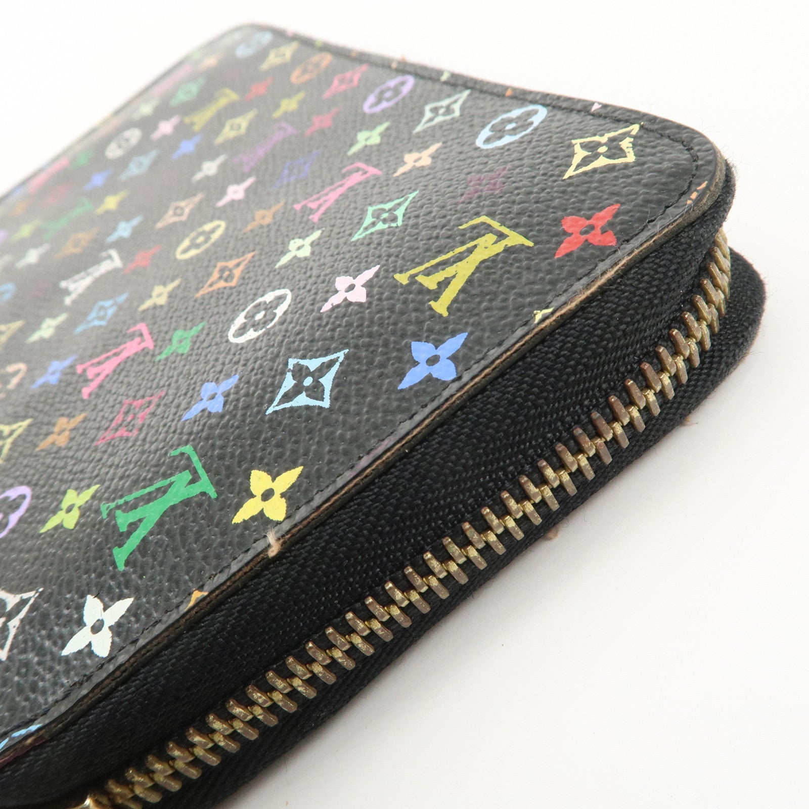 Louis Vuitton Monogram Multi Color Zippy Wallet Long Wallet M60243 Used