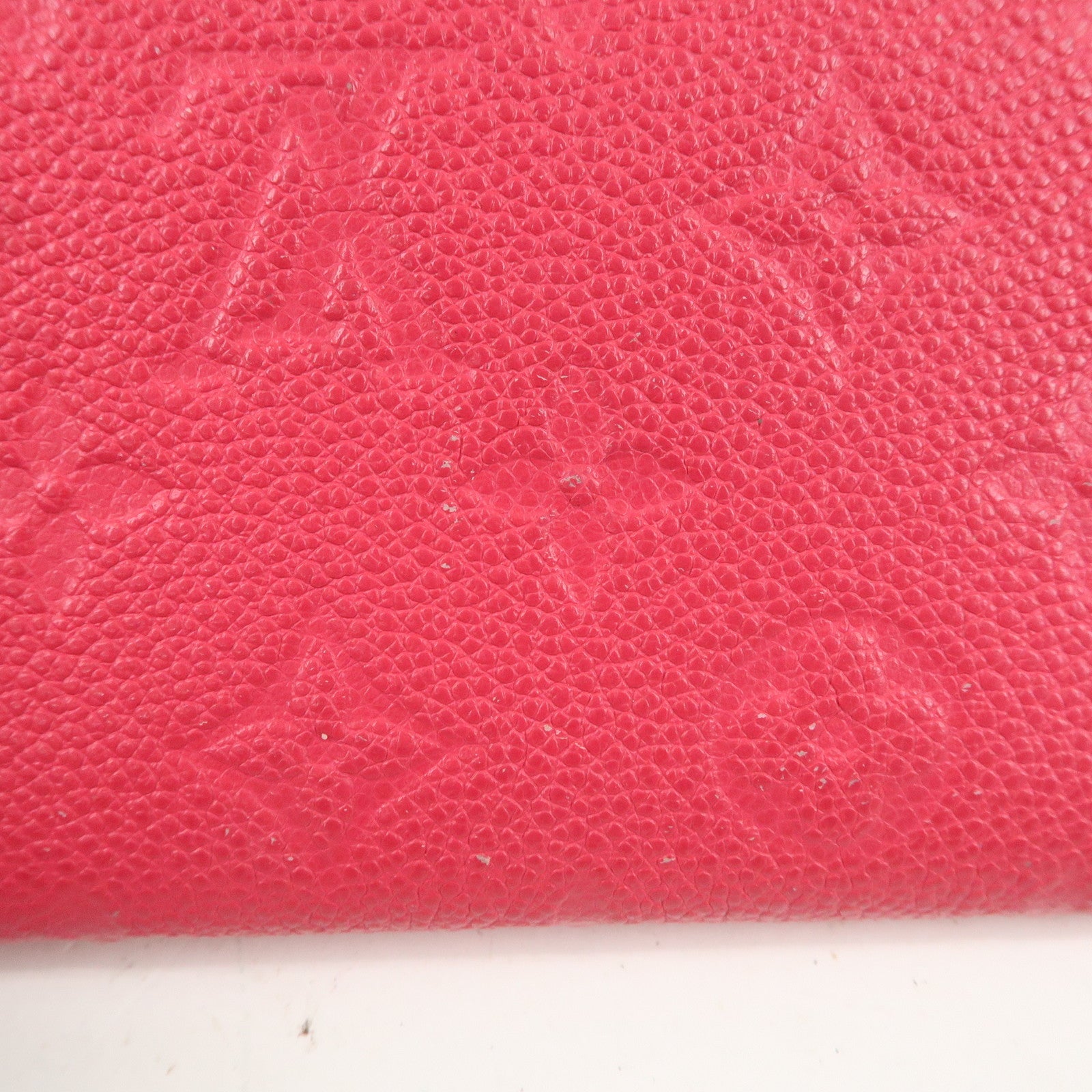 Louis Vuitton Monogram Empreinte Portefeuille Emily HotPink M62371