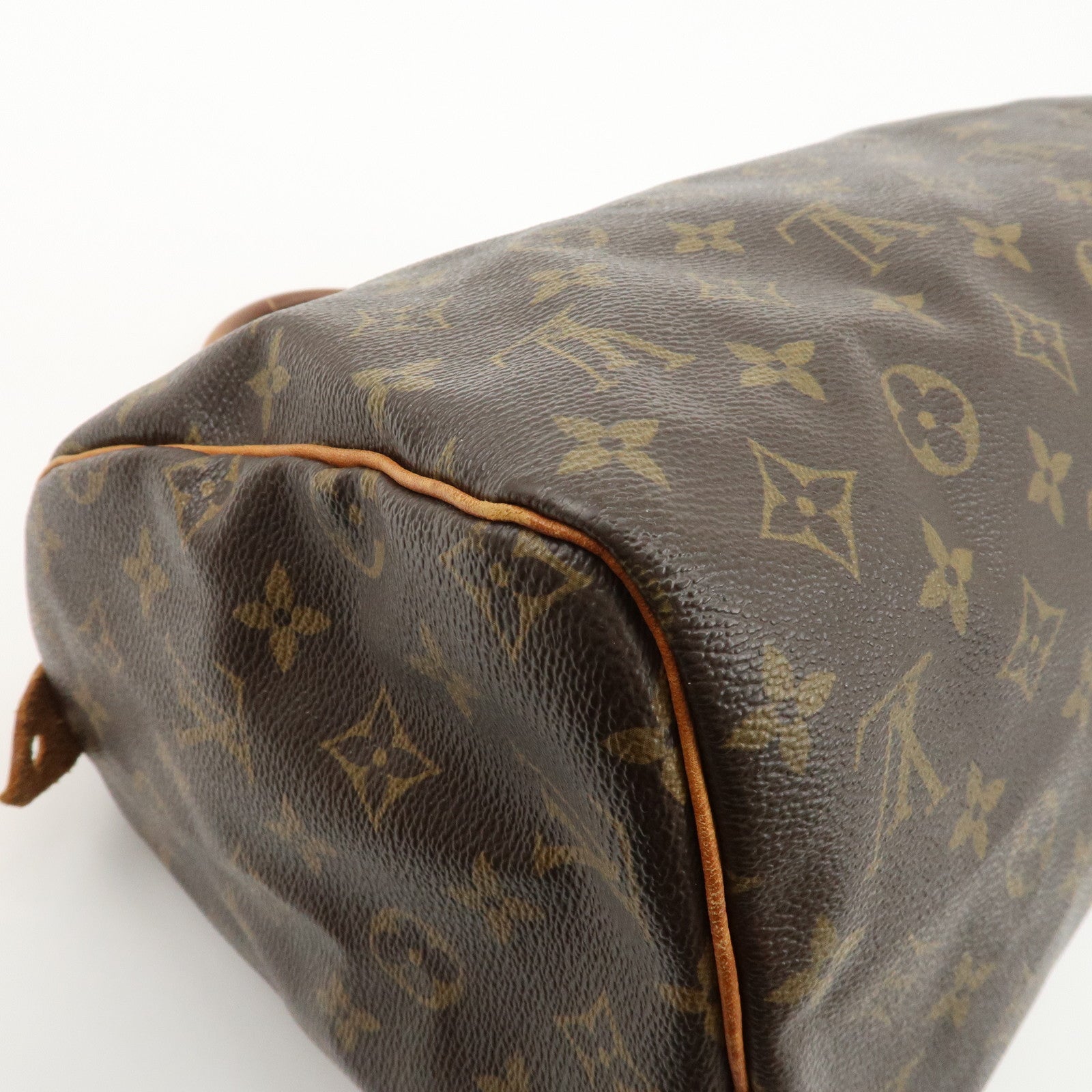 Louis Vuitton Monogram Speedy 30 Hand Bag Boston Bag M41526 Used