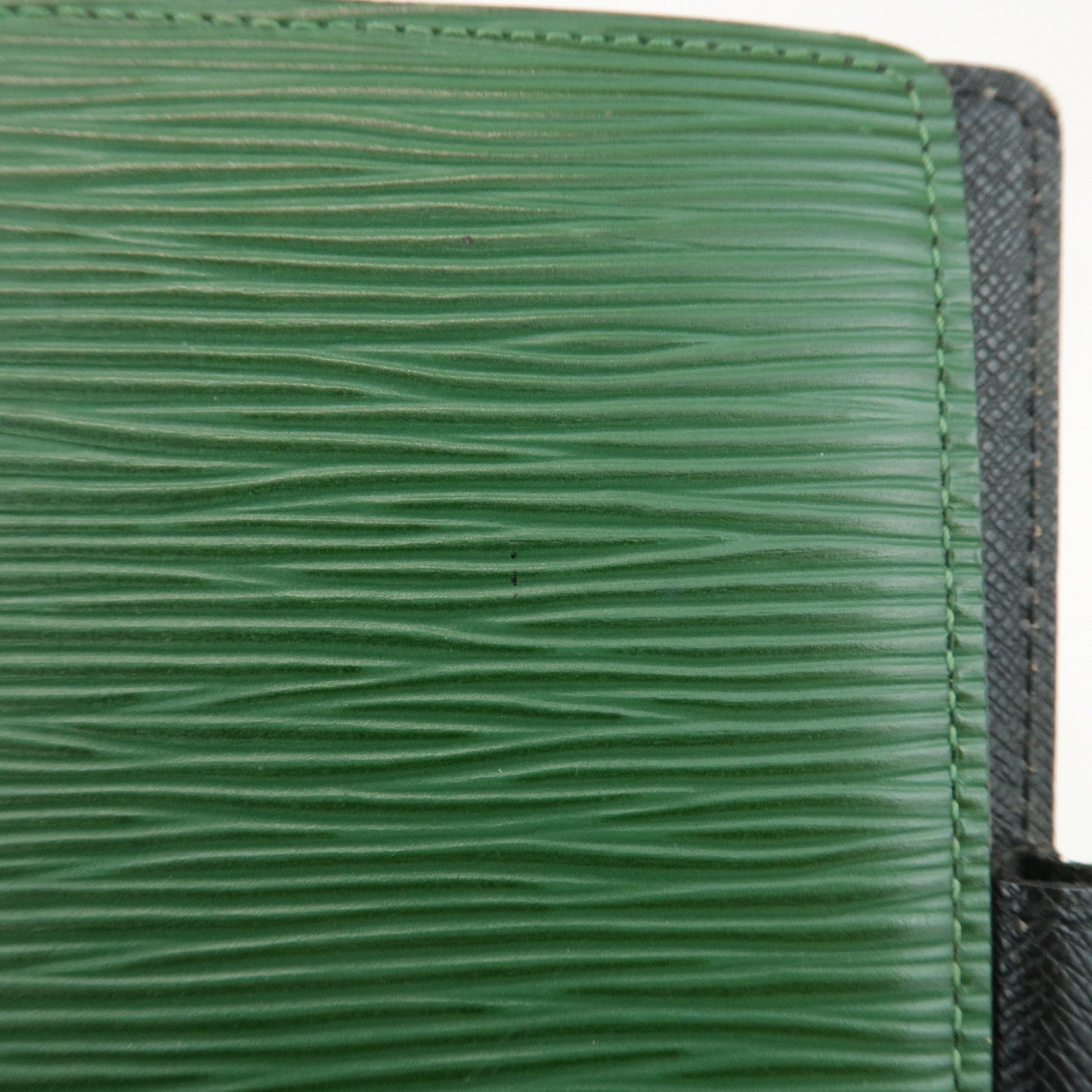 Louis Vuitton Epi Agenda GM Planner Cocer Borneo Green R20212 Used