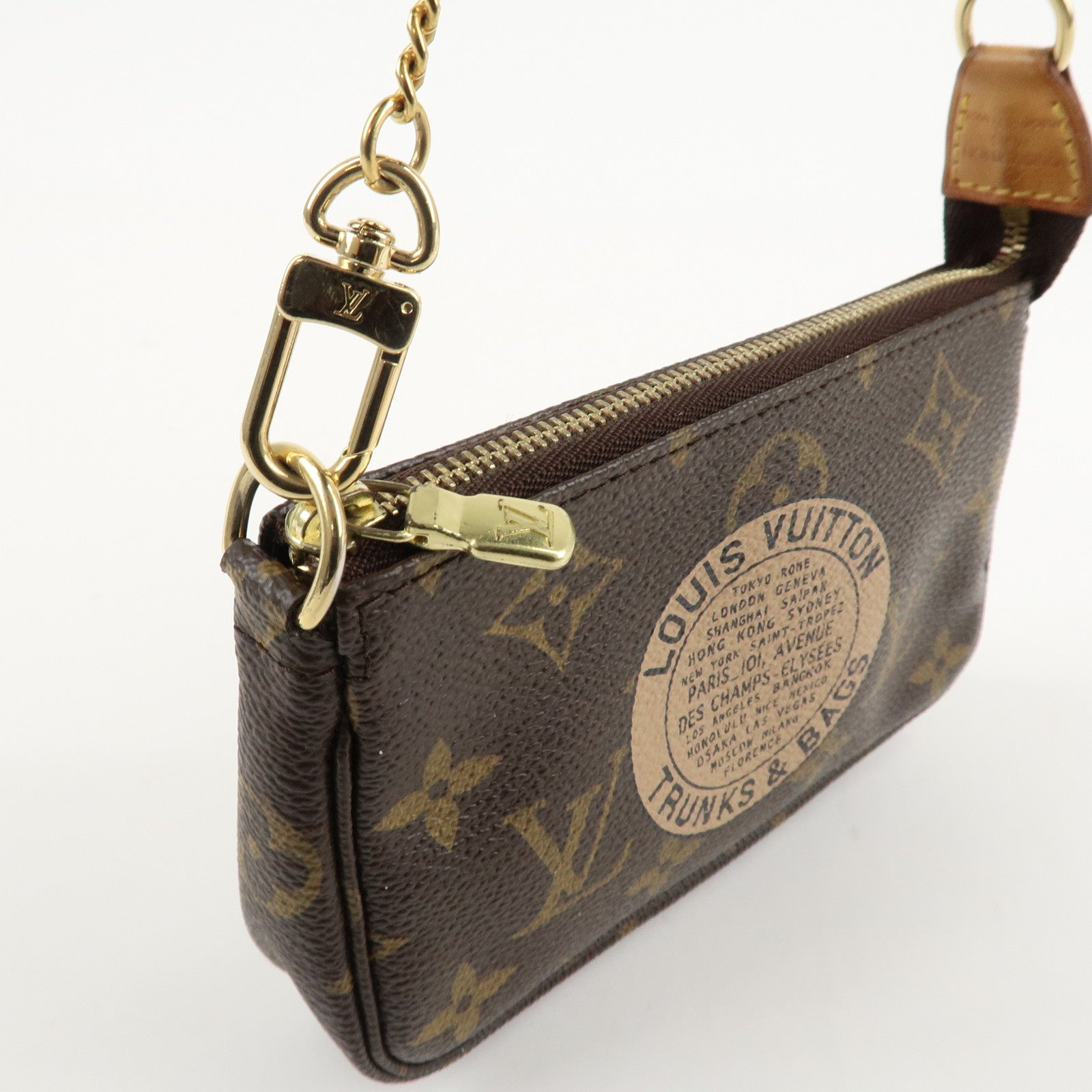 Louis Vuitton Monogram T&B Mini Pochette Accessoires Pouch M60153