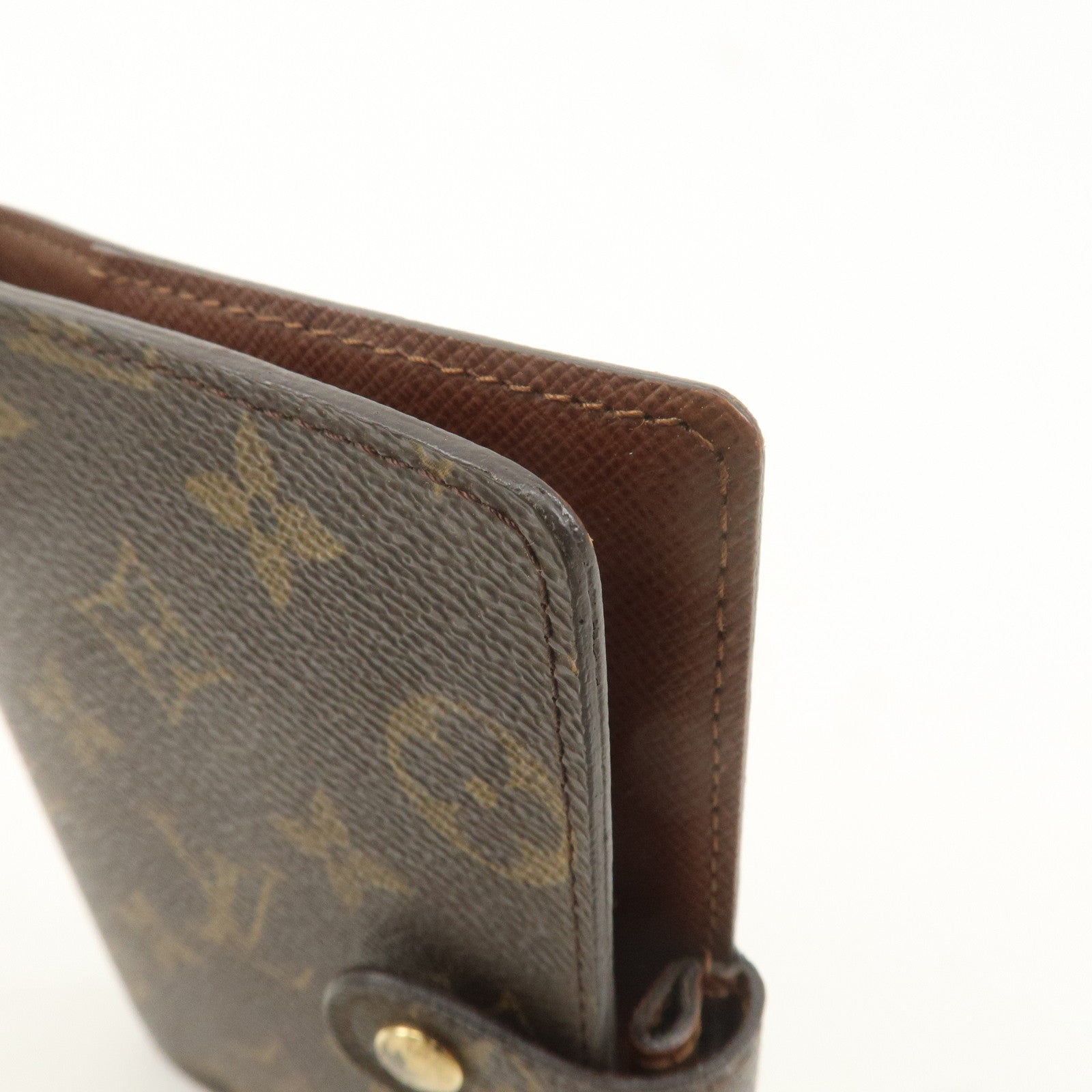 Louis Vuitton Monogram Agenda PM Planner Cover Brown R20005