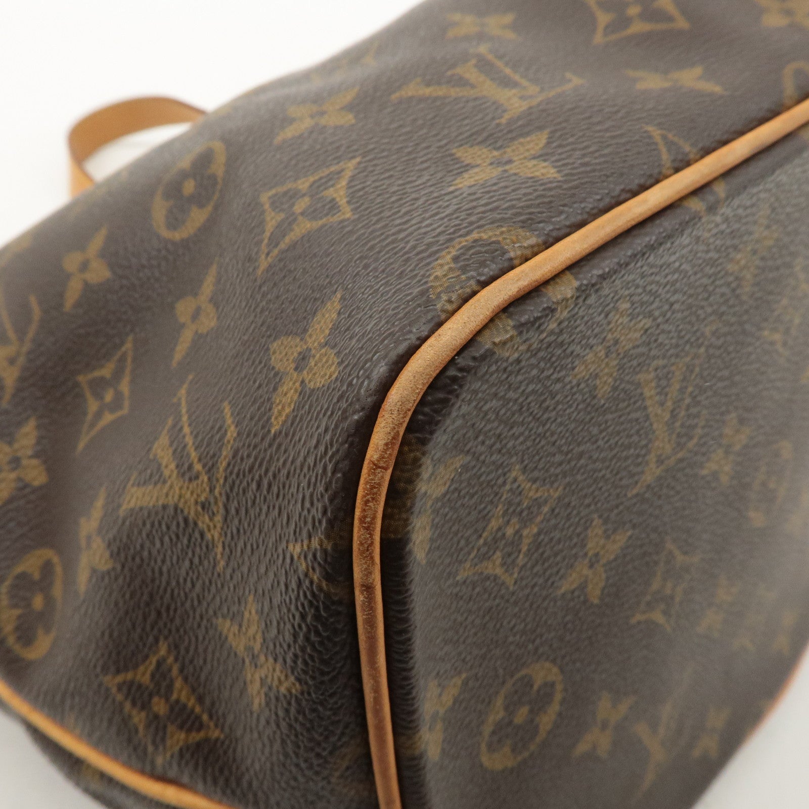 Louis Vuitton Monogram Palermo PM 2Way Hand Bag Brown M40145