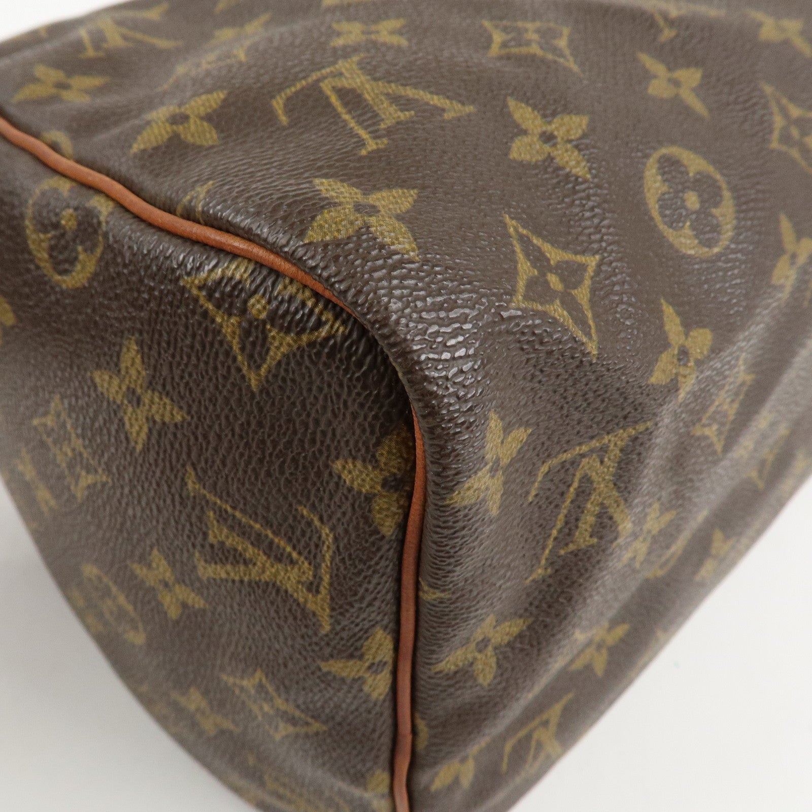 Louis Vuitton Monogram Speedy 30 Hand Bag Boston Bag M41526 Used