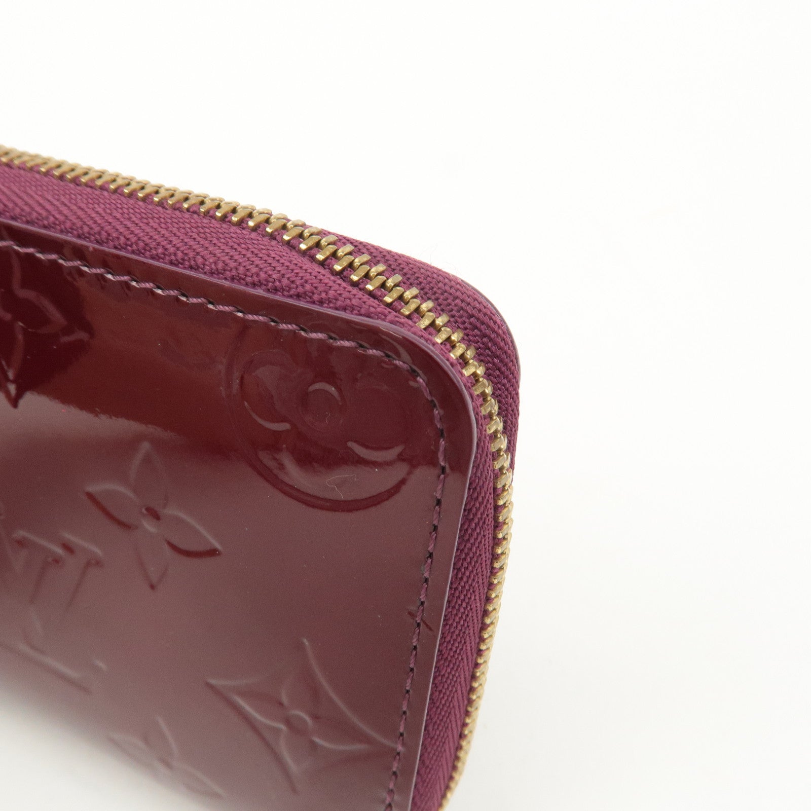 Louis Vuitton Monogram Vernis Zippy Coin Purse Violet M93603