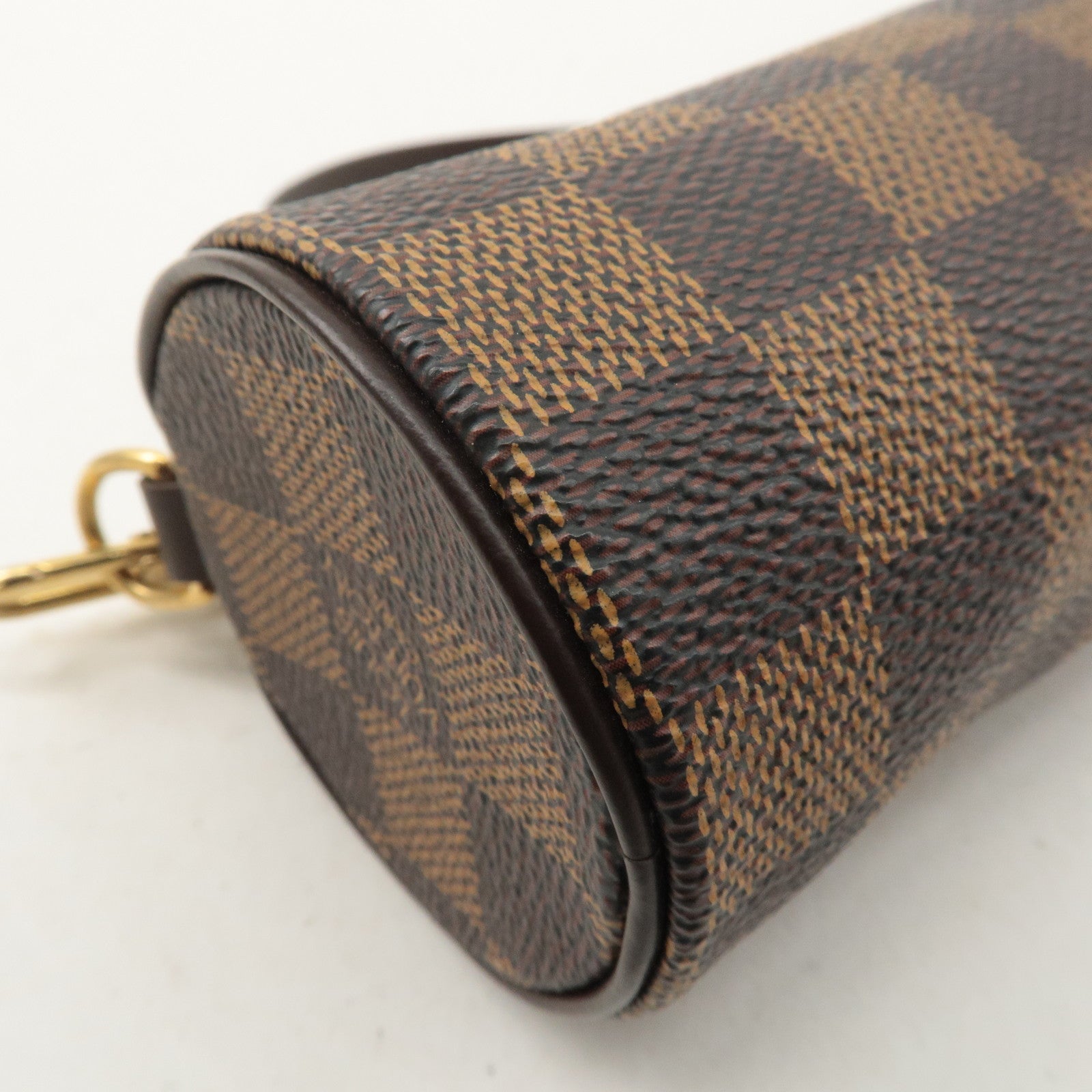 Louis Vuitton Damier Mini Pouch for Papillon Bag Brown