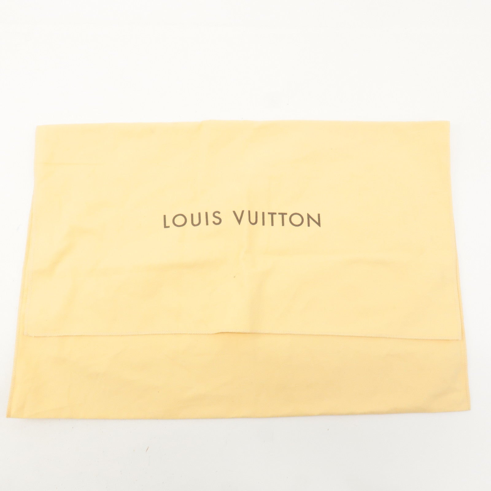 Louis Vuitton Set of 10 Dust Bag Storage Bag Flap Beige