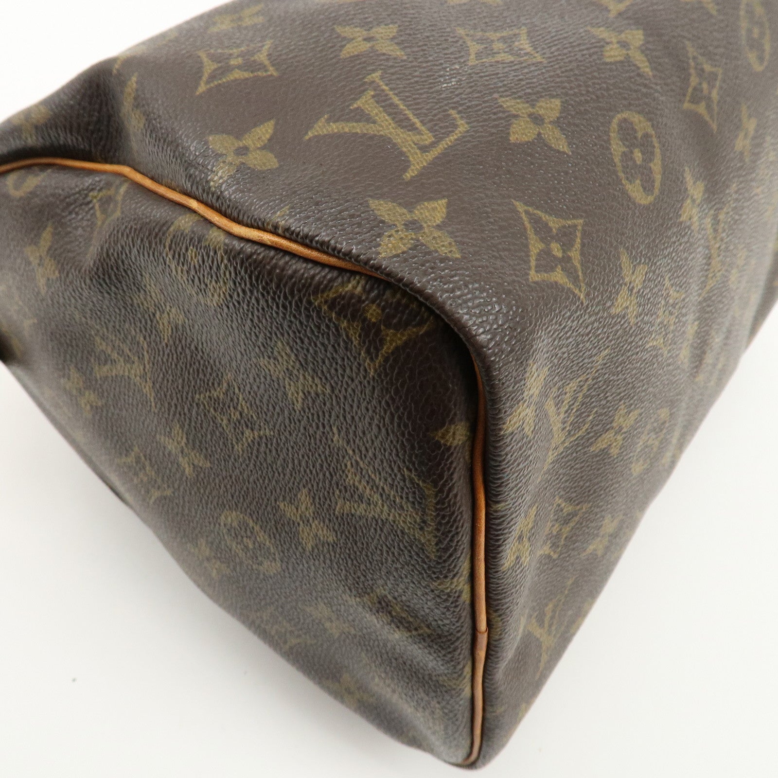 Louis Vuitton Monogram Speedy 30 Hand Bag Boston Bag M41108 Used