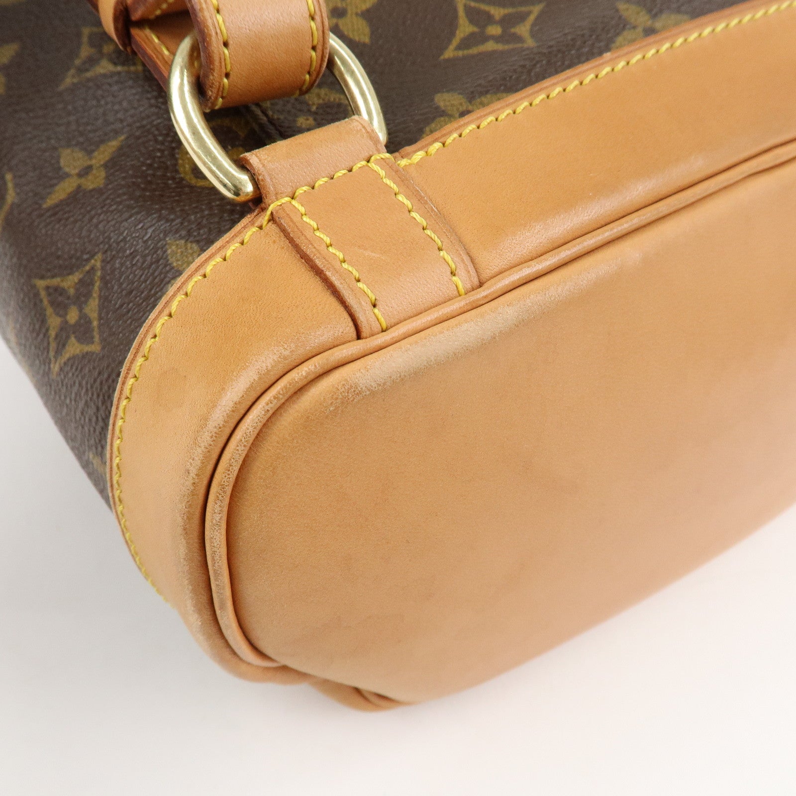 Louis Vuitton Monogram Montsouris MM Back Pack Bag M51136 Used