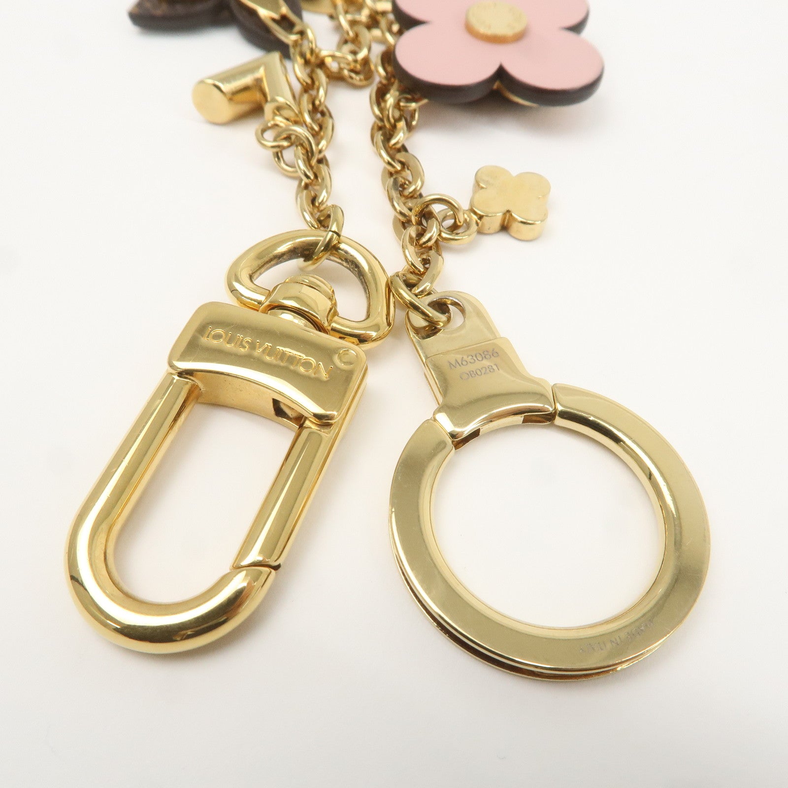 Louis Vuitton Bijoux Sac Sienne Blooming Flower Bag Charm