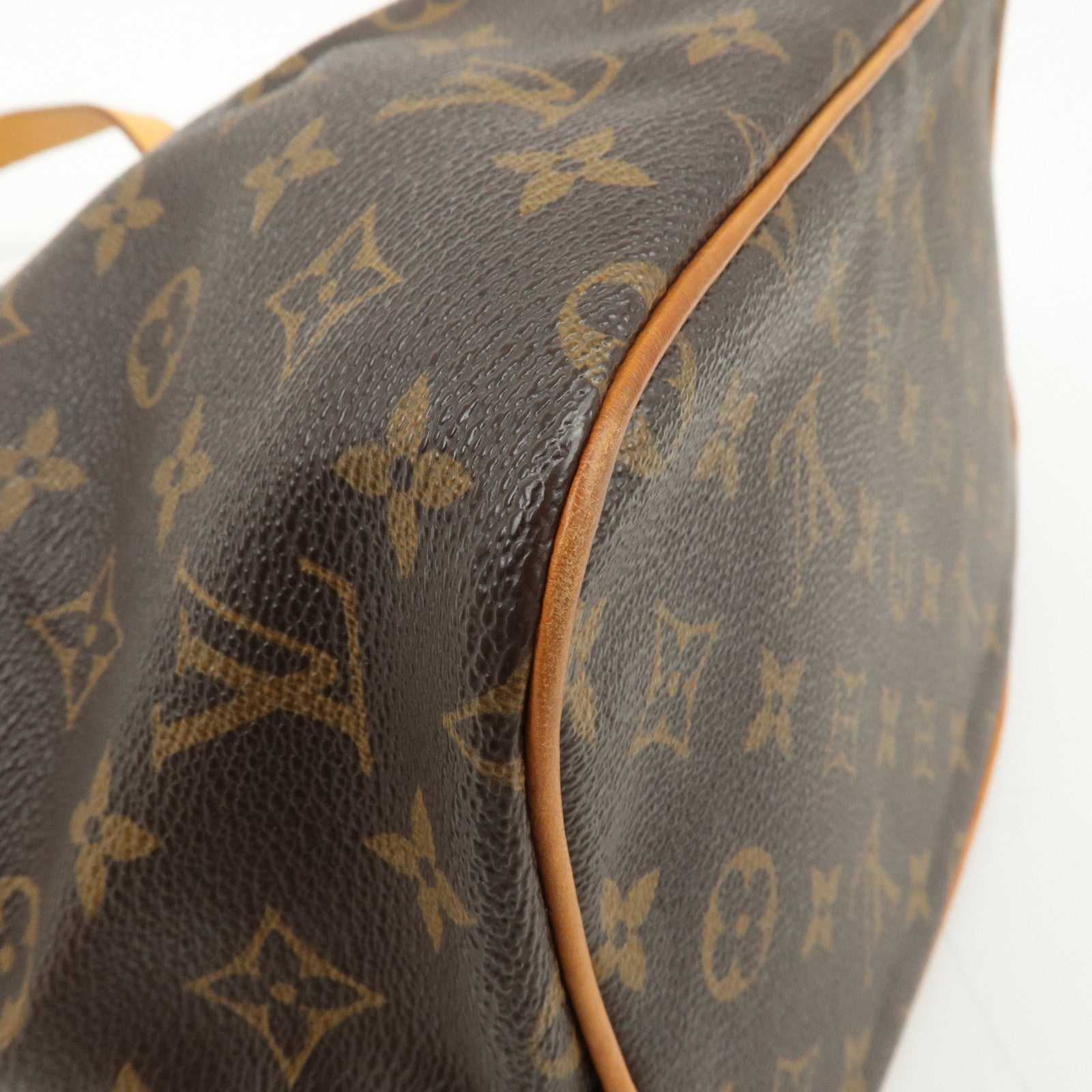 Louis Vuitton Monogram Palermo PM 2Way Hand Bag Brown M40145