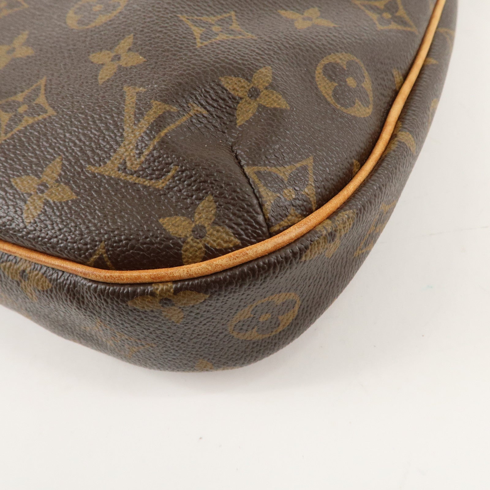 Louis Vuitton Monogram Odeon PM Shoulder Bag Brown M56390