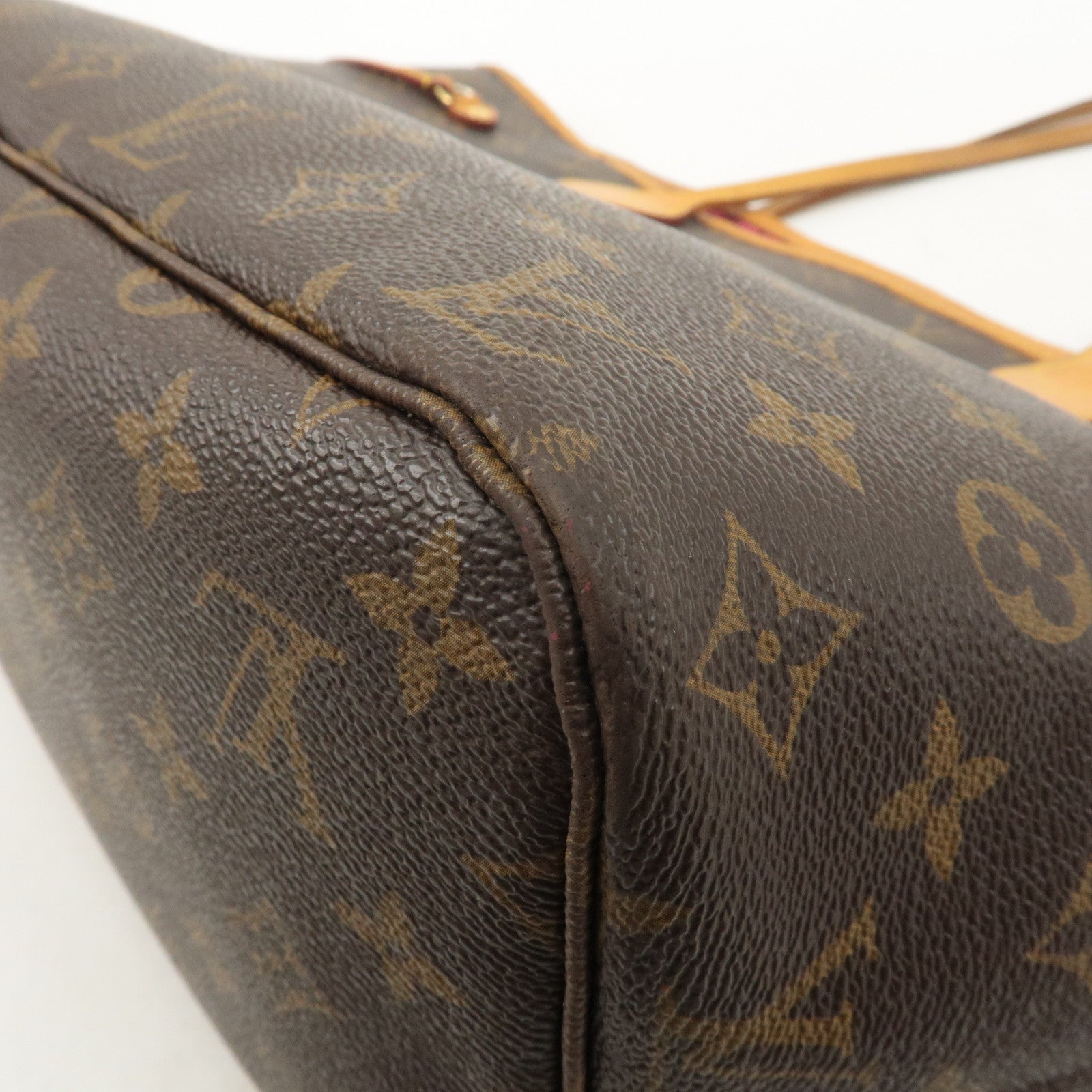 Louis Vuitton Monogram Neverfull MM Tote Bag Brown M41178