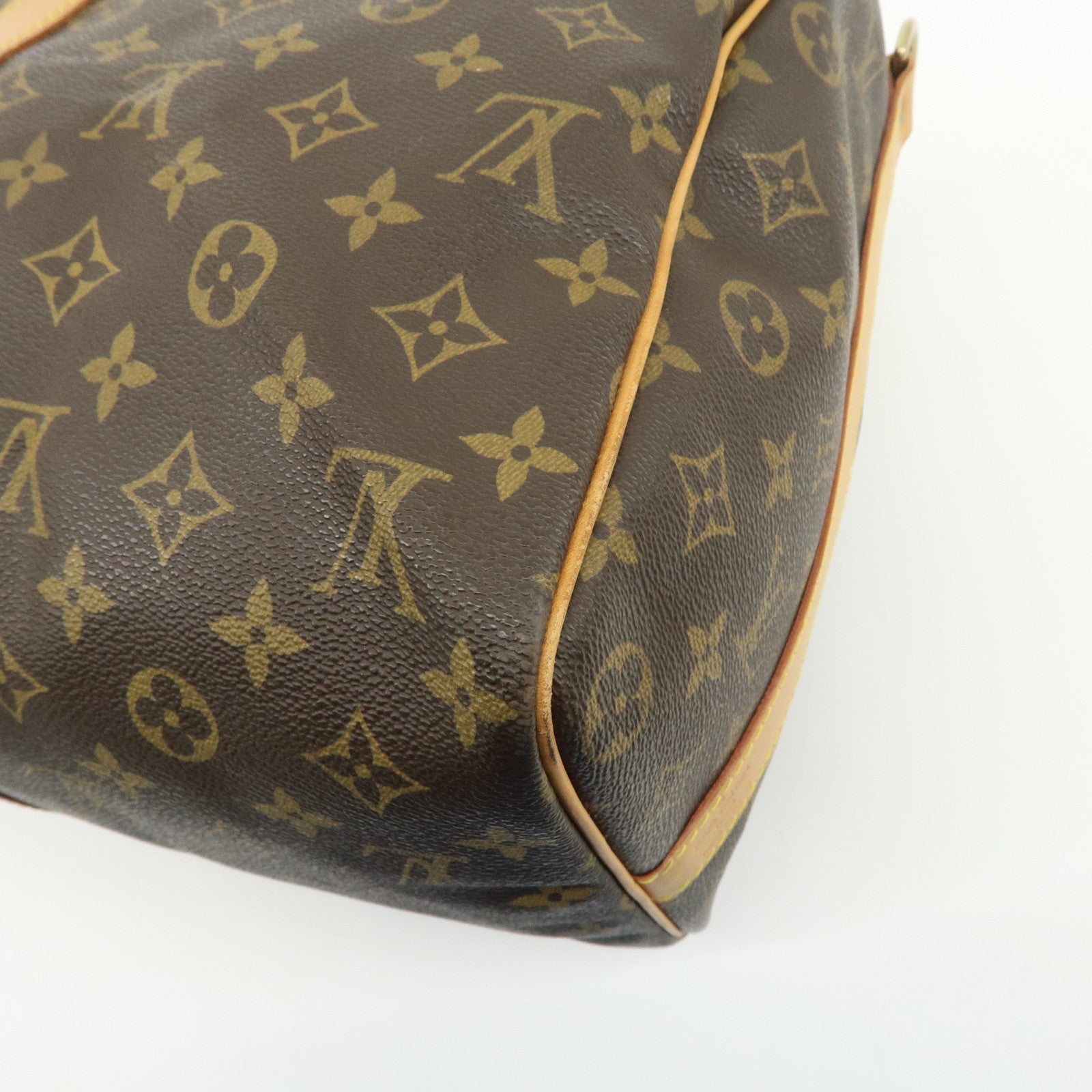 Louis Vuitton Monogram Keep All Bandouliere 45 Boston Bag M41418 Used