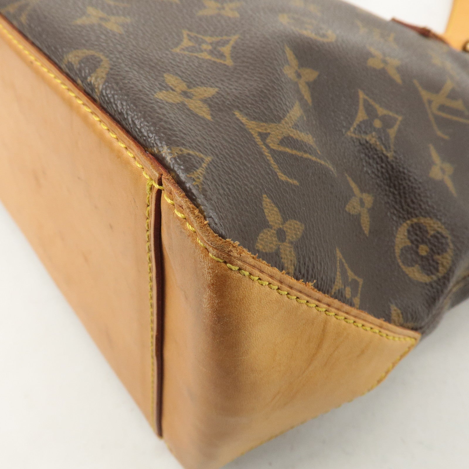 Louis Vuitton Monogram Cabas Piano Tote Bag Brown M51148