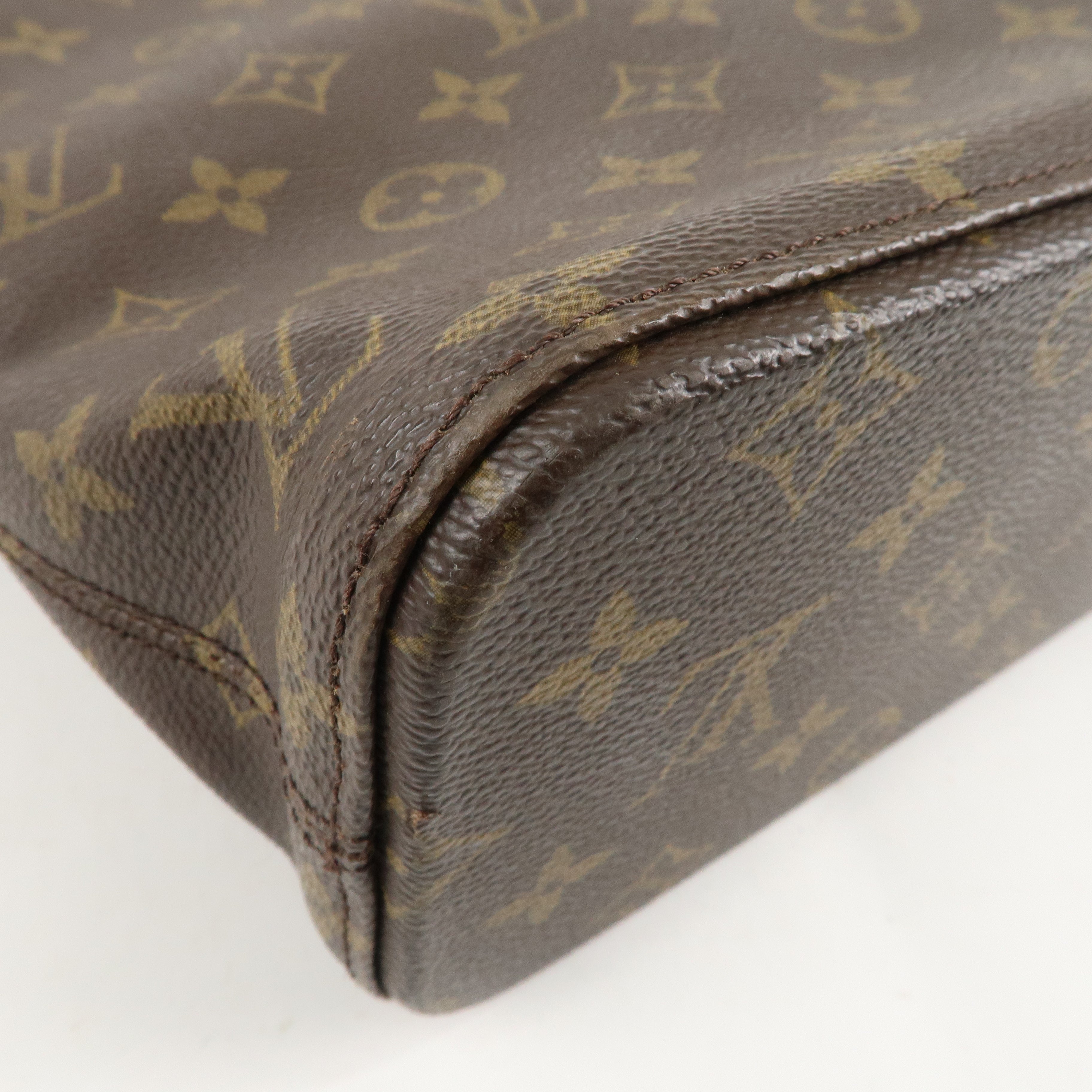 Louis Vuitton Monogram Luco Tote Bag Hand Bag Brown M51155