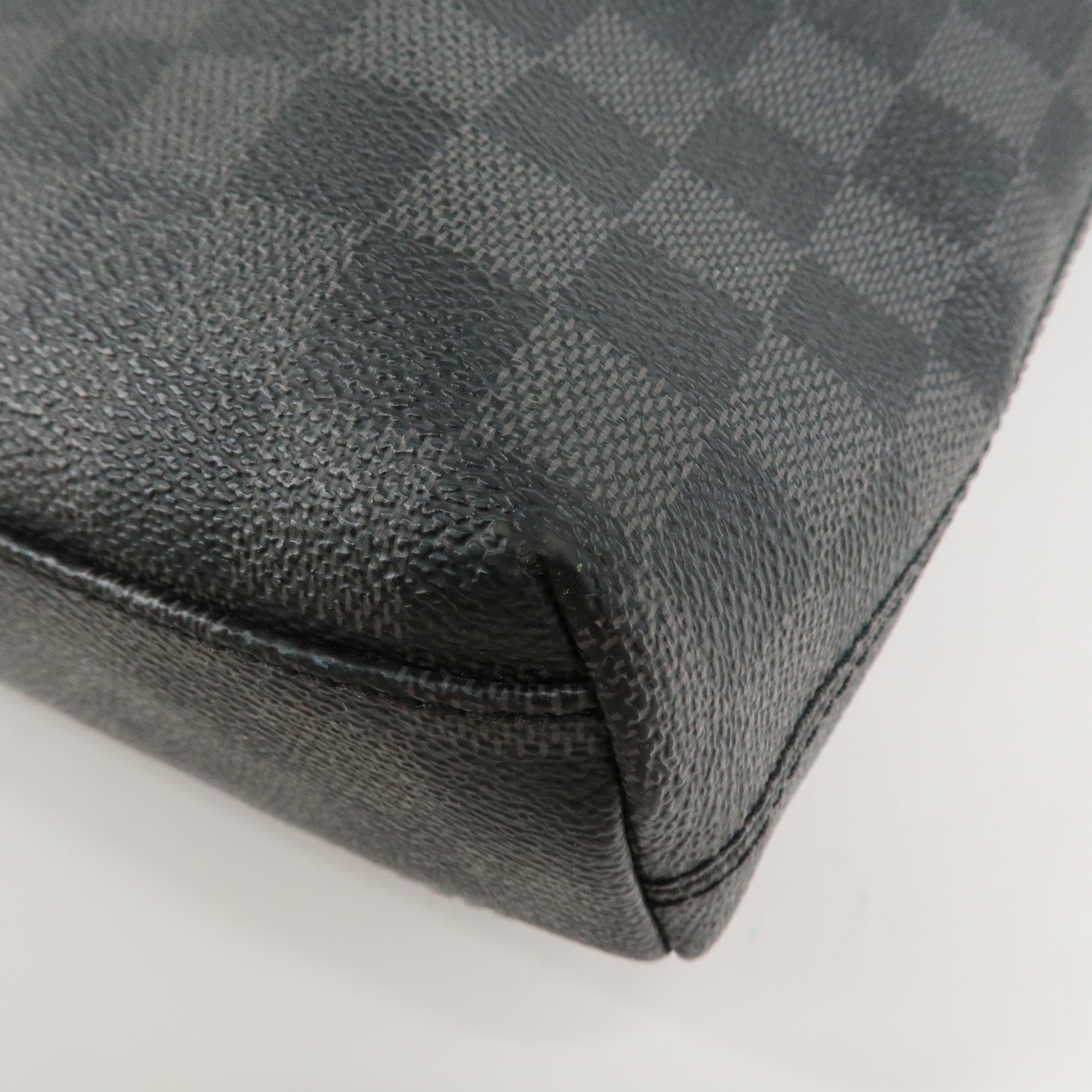 Louis Vuitton Damier Graphite Mick MM Shoulder Bag N41106 Used