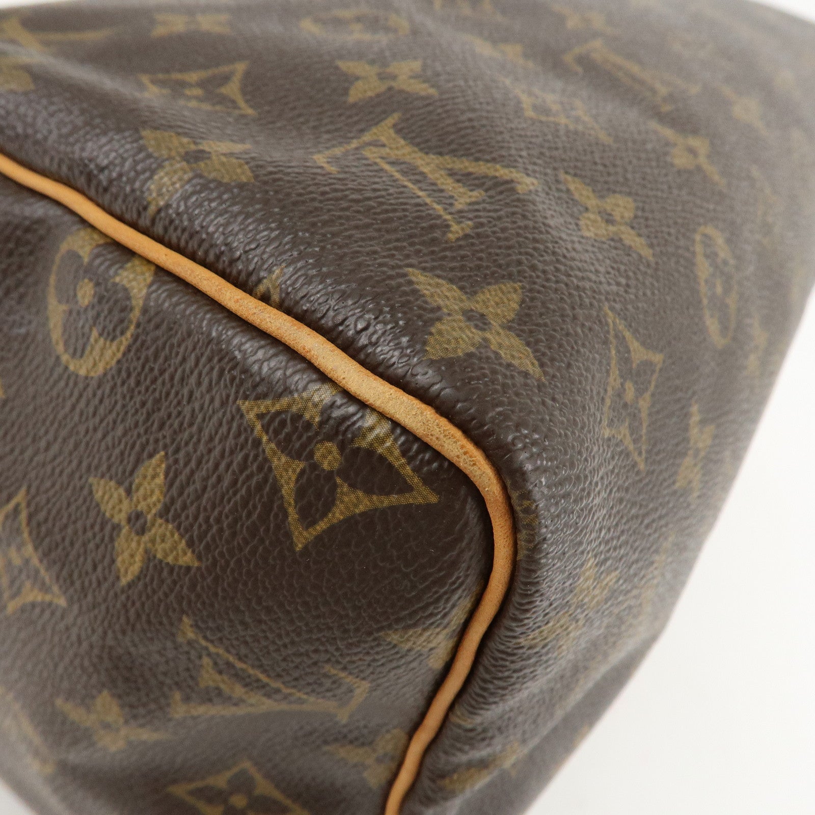 Louis Vuitton Monogram Speedy 30 Hand Bag Boston Bag M41526 Used