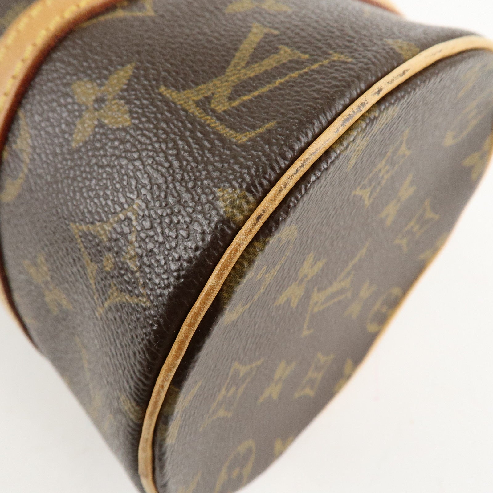 Louis Vuitton Monogram Papillon 26 Hand Bag Brown M51386 Used