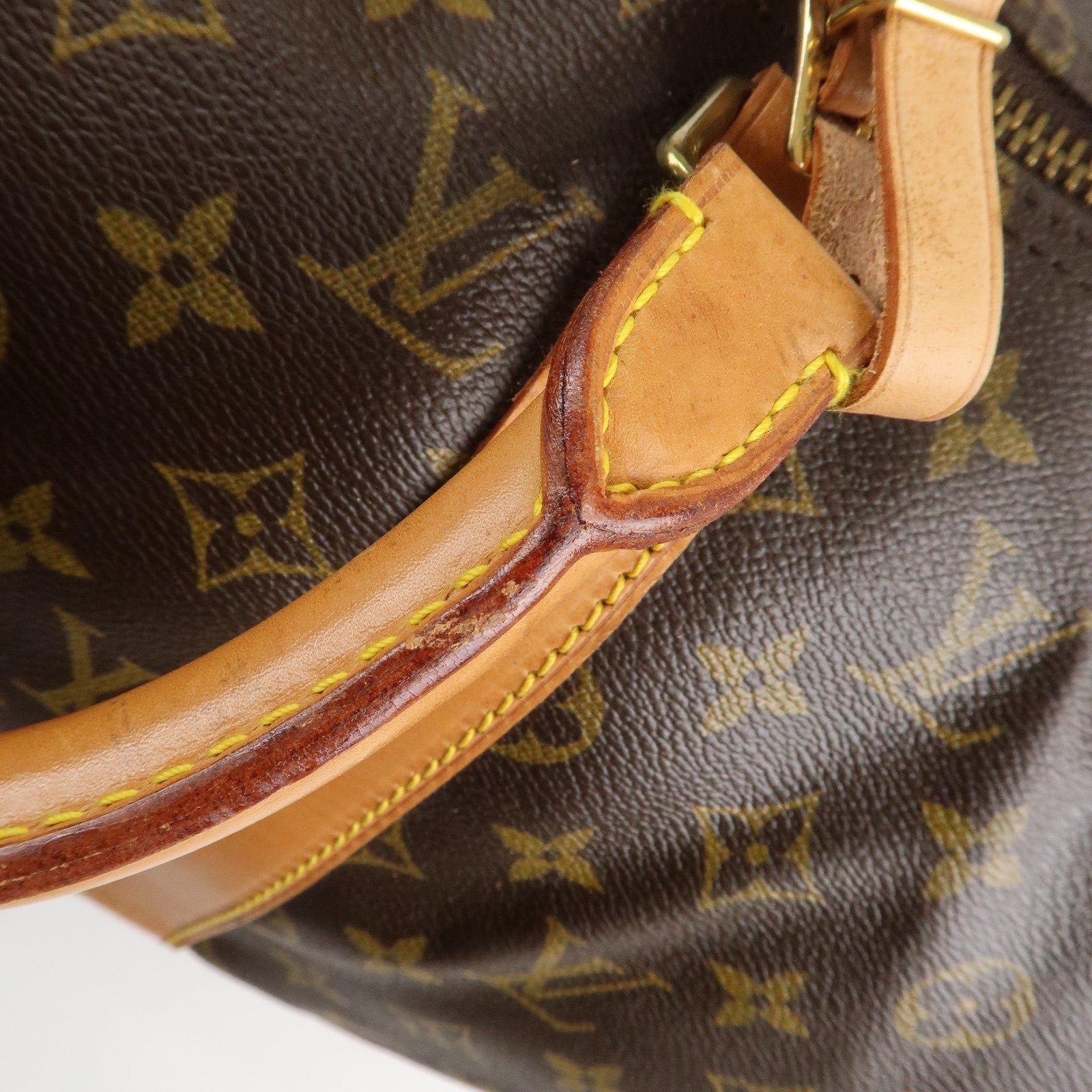 Louis Vuitton Monogram Keep All Bandouliere 50 Boston Bag M41416 Used