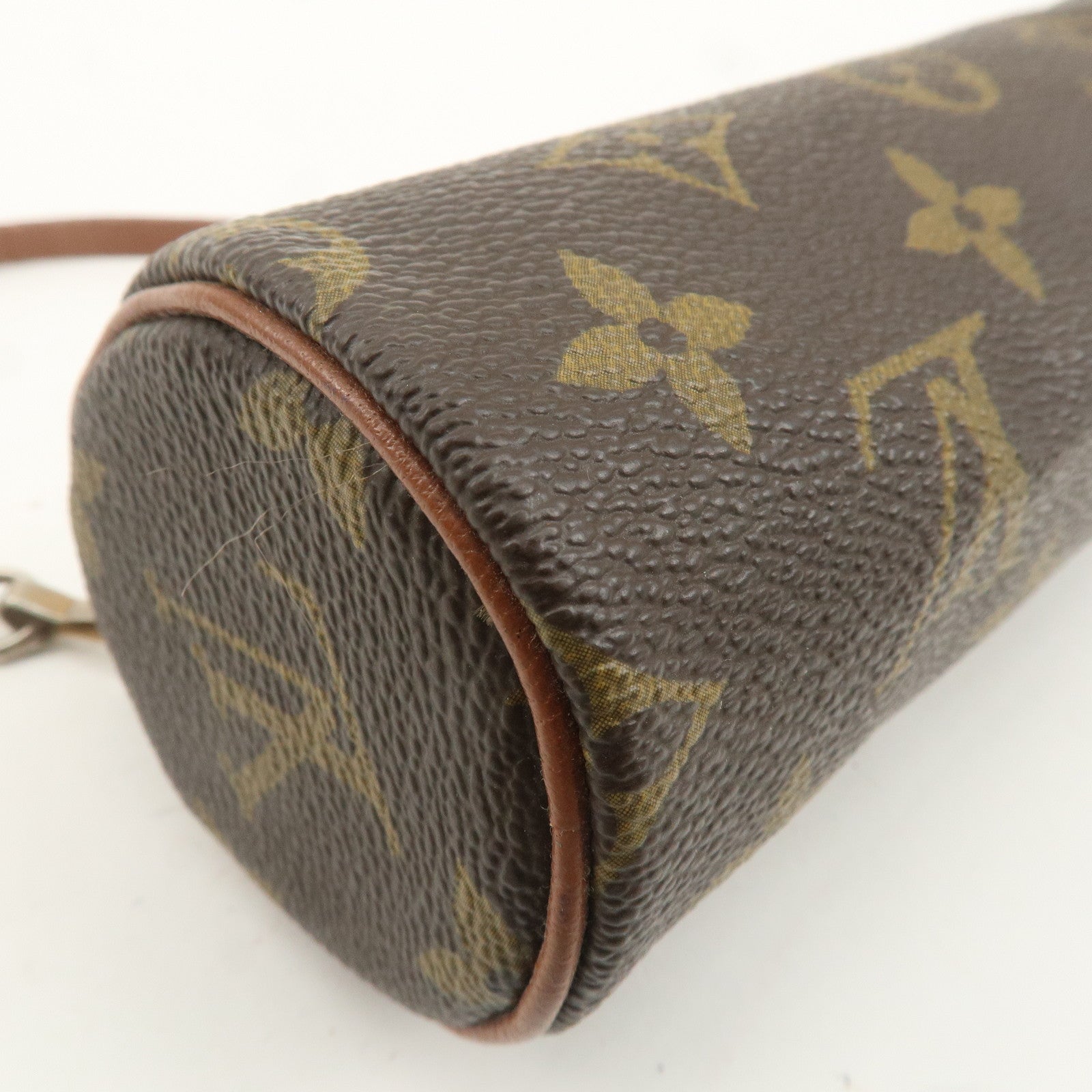 Louis Vuitton Monogram Pouch for Papillon Bag Old Style Brown