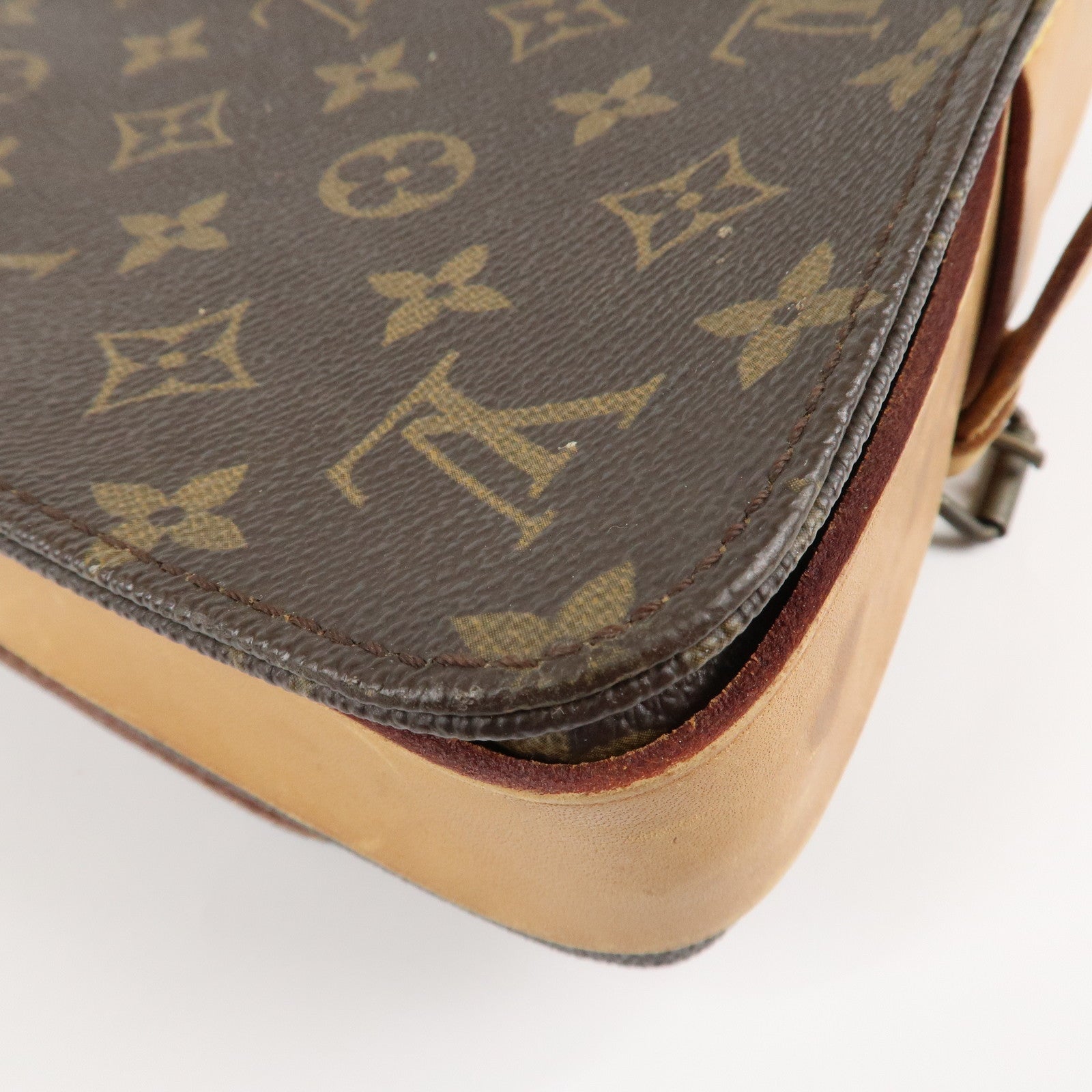 Louis Vuitton Monogram Cartouchiere 22 Shoulder Bag M51253