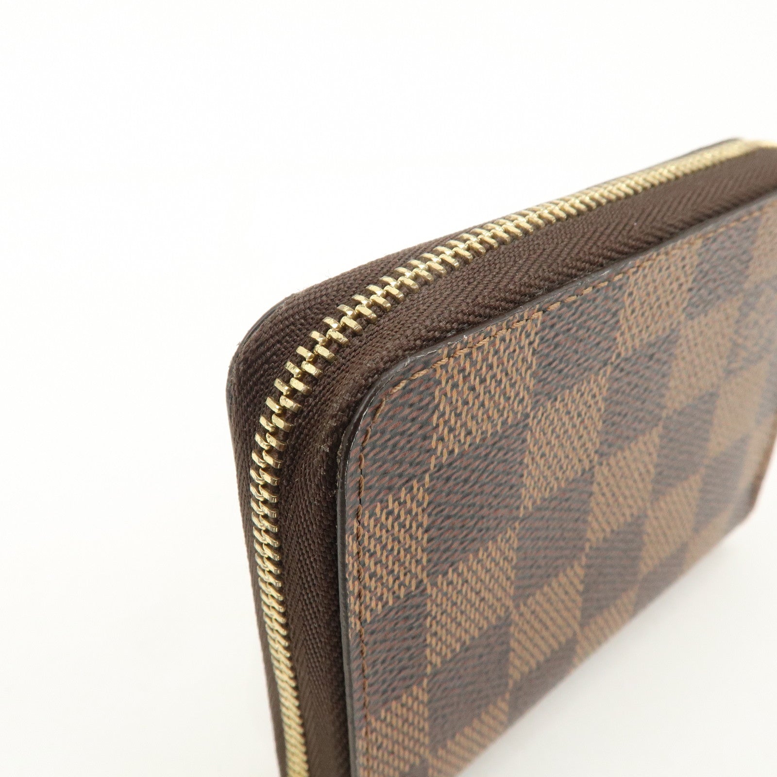 Louis Vuitton Damier Zippy Coin Purse Coin Case N63070 Used