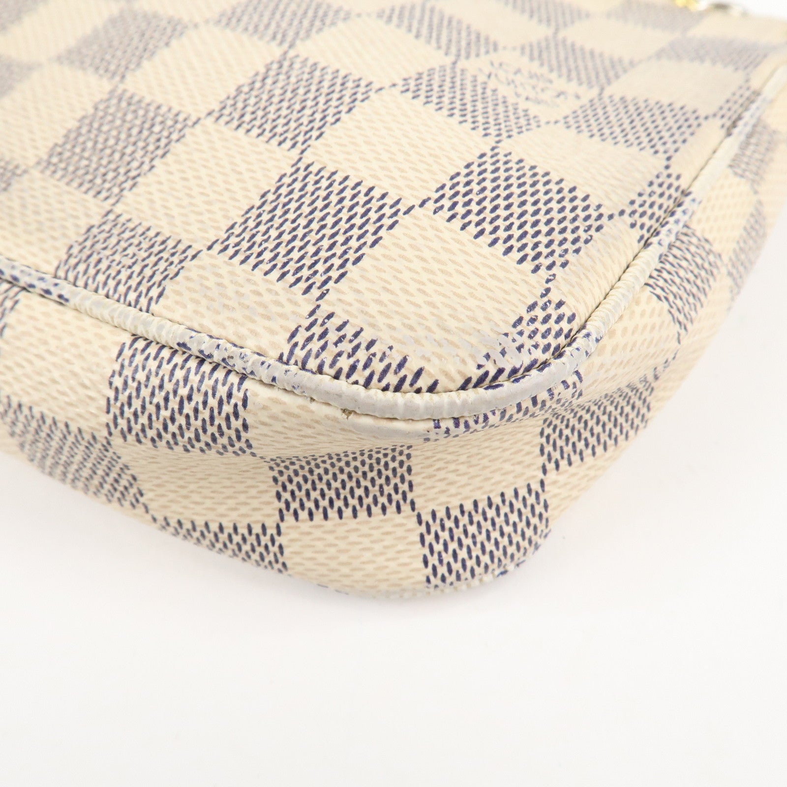 Louis Vuitton Damier Azur Pochette Accessoires Pouch N41207 Used