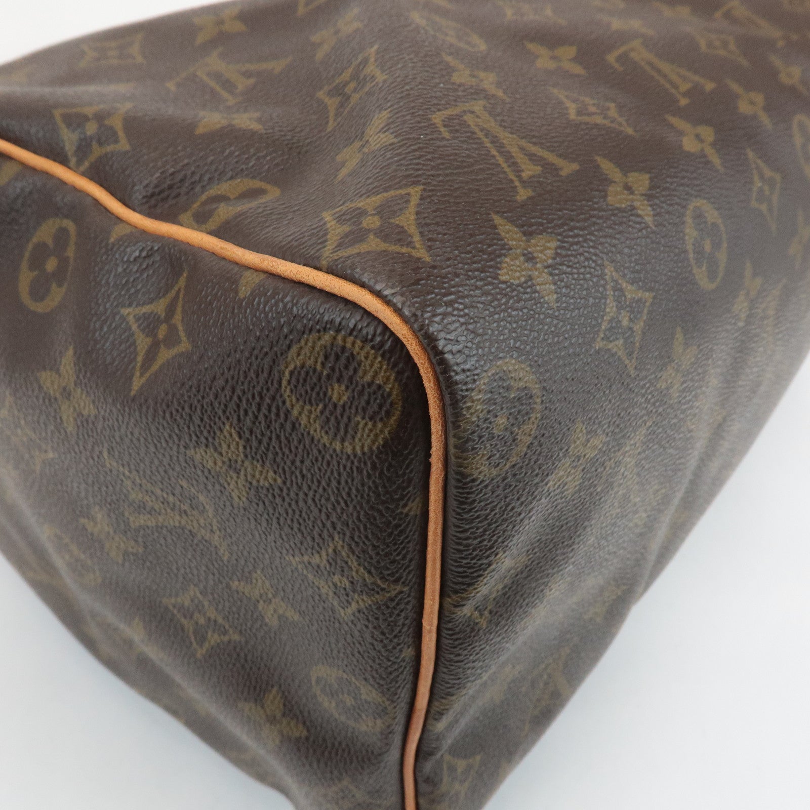 Louis Vuitton Monogram Speedy 40 Hand Bag Boston Bag M41522 Used