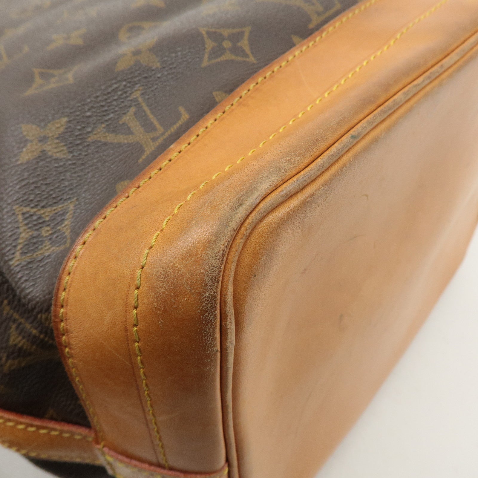 Louis Vuitton Monogram Noe Shoulder Bag Hand Bag Brown M42224