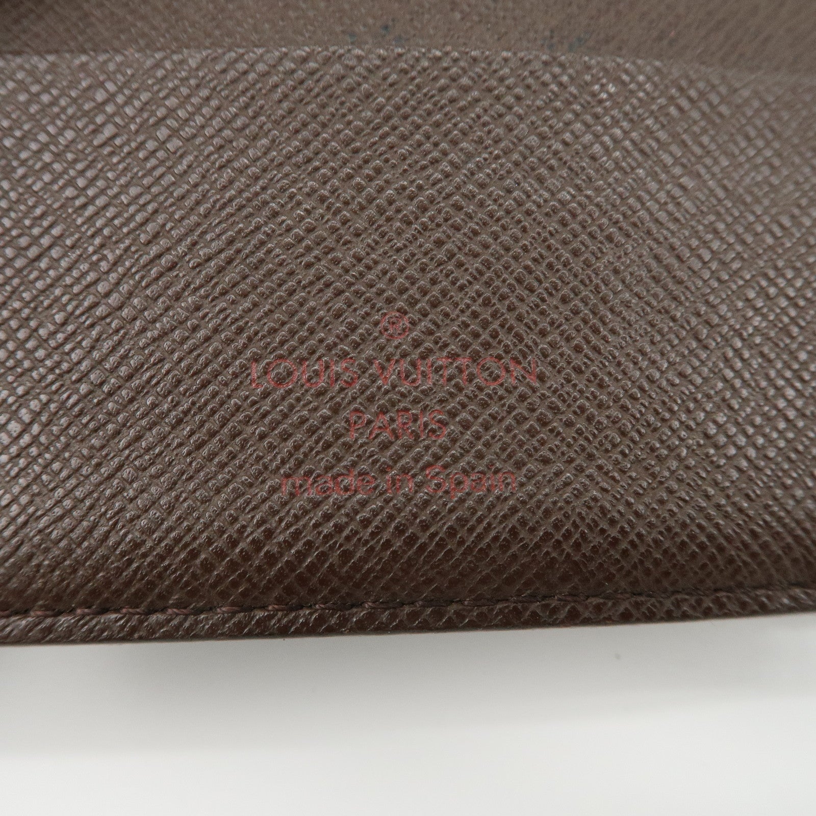 Louis Vuitton Damier Ebene Set of 2 Wallet N61675 N61664