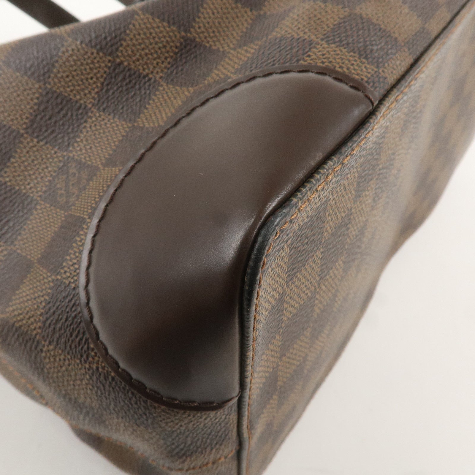 Louis Vuitton Damier Hampstead MM Tote Bag Brown N51206