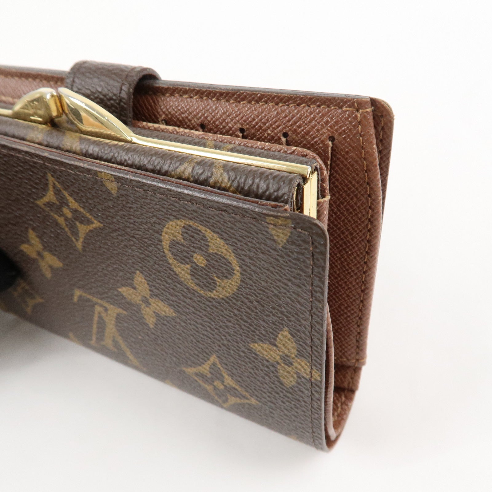 Louis Vuitton Monogram Porte Monnaie Billets Viennois M61663