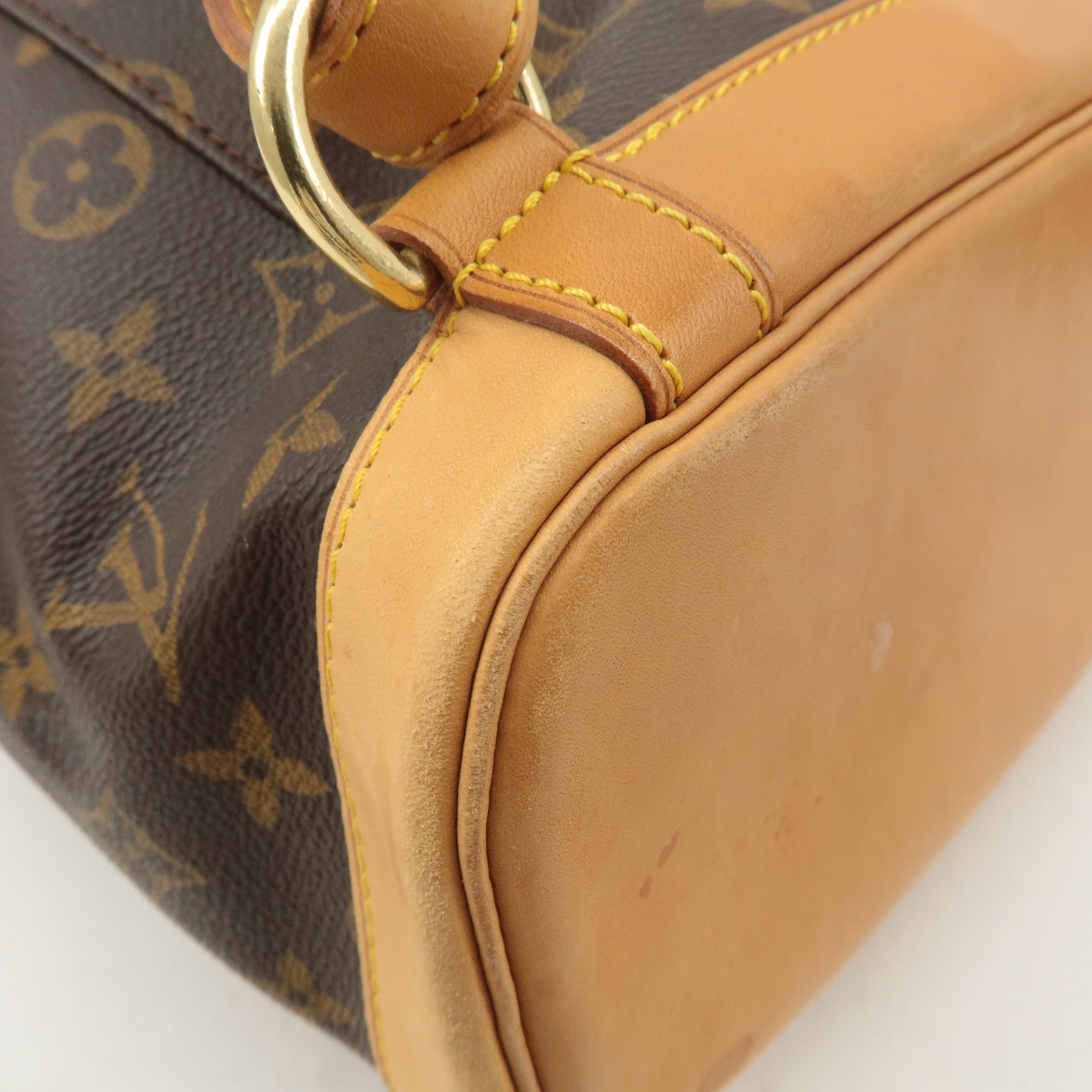 Louis Vuitton Monogram Montsouris GM Back Pack Brown M51135