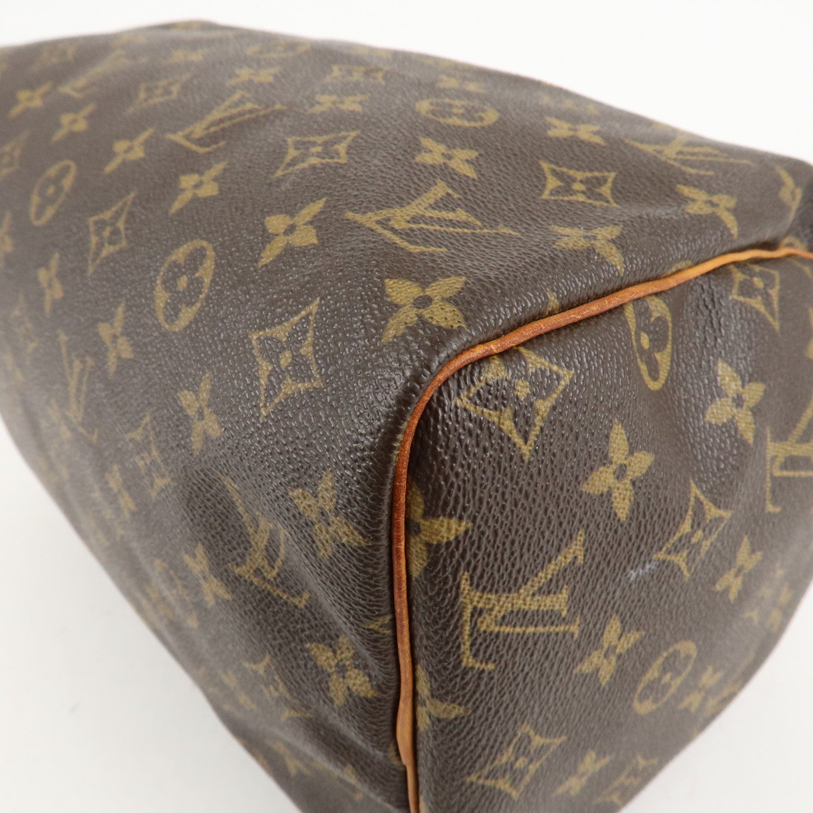 Louis Vuitton Monogram Speedy 30 Hand Bag Boston Bag M41526 Used