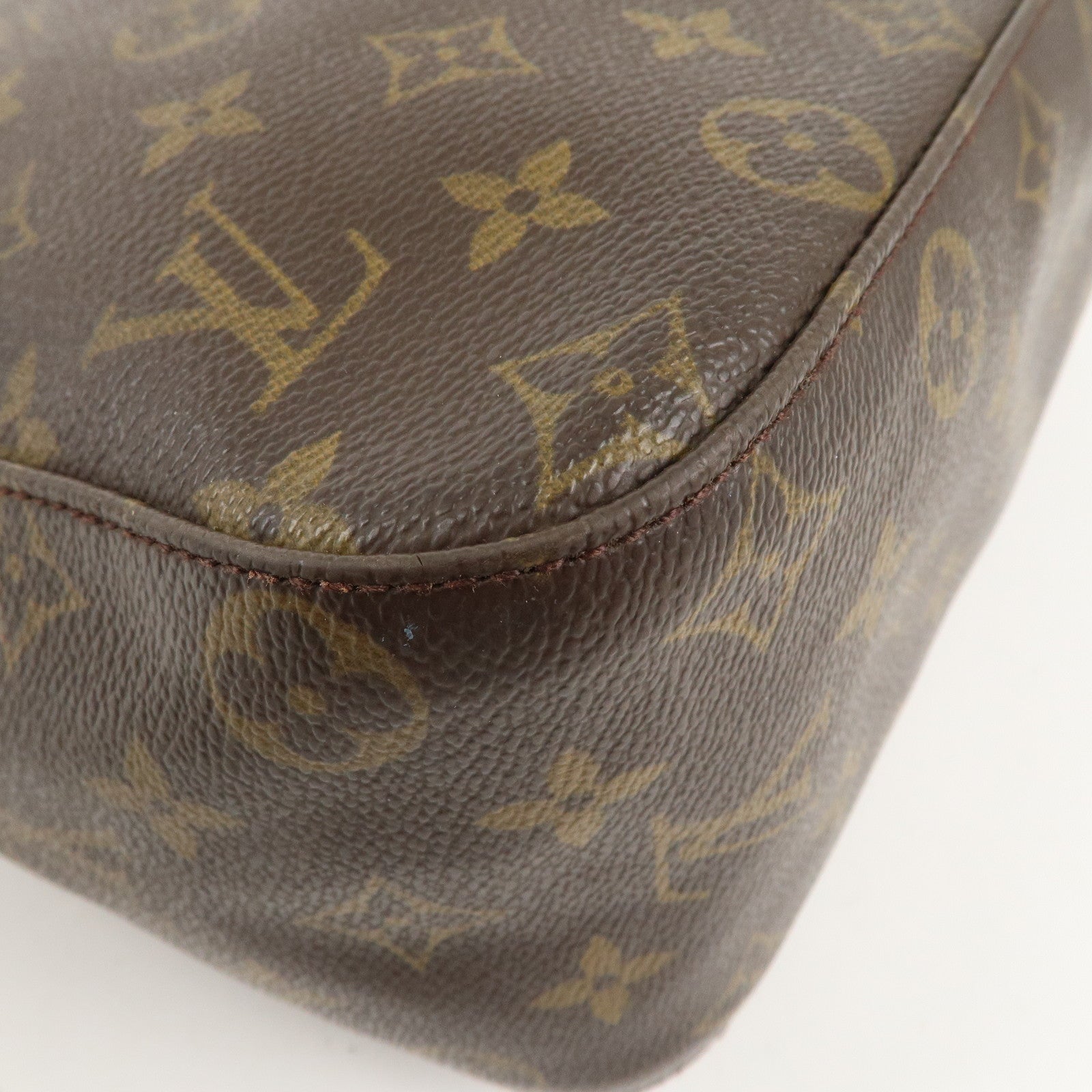 Louis Vuitton Monogram Looping GM Shoulder Bag Brown M51145