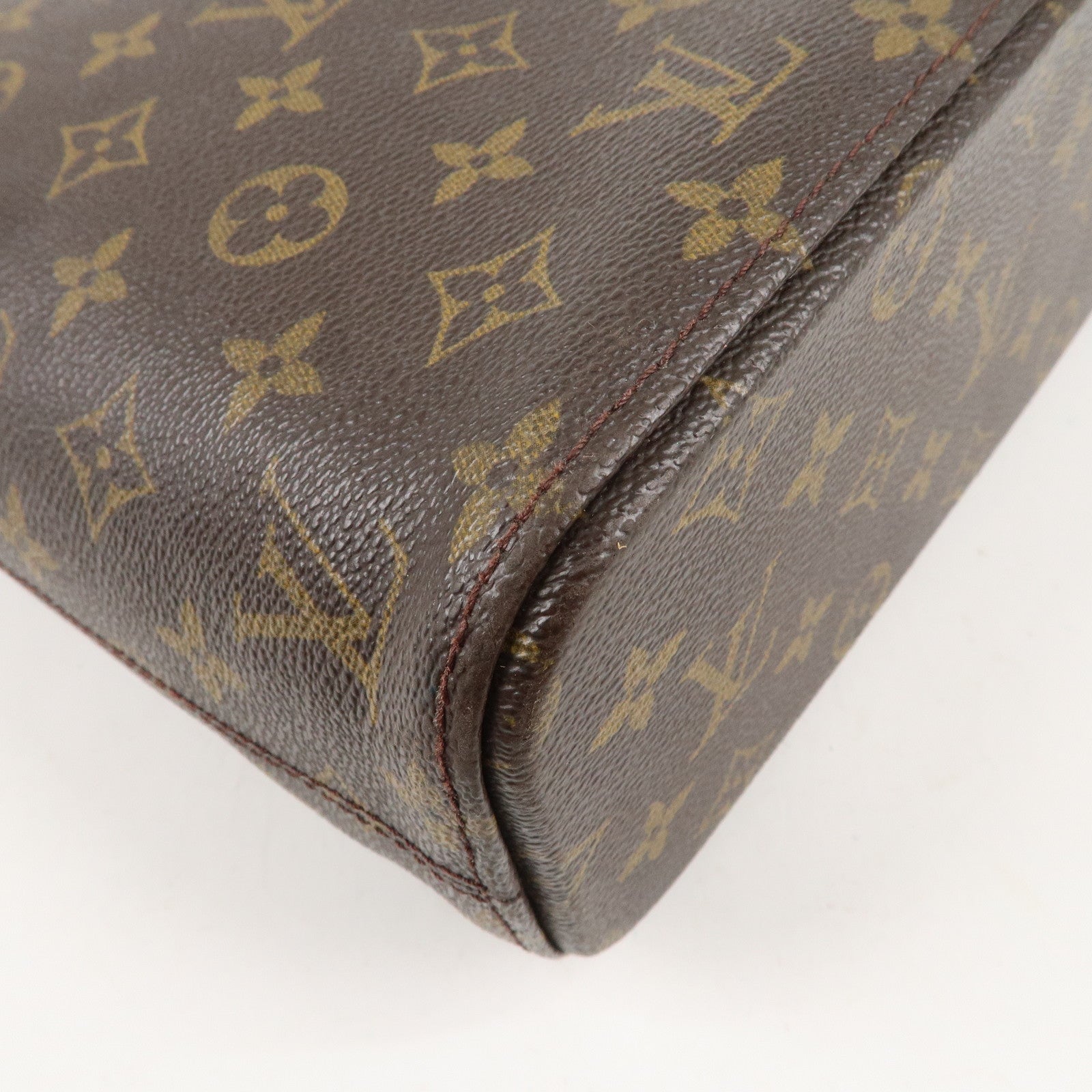 Louis Vuitton Monogram Luco Tote Bag Hand Bag Brown M51155