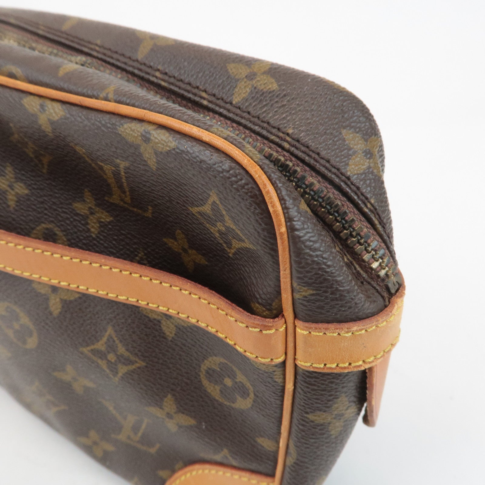 Louis Vuitton Monogram Compiegne 28 Pouch Clutch Bag M51845 Used